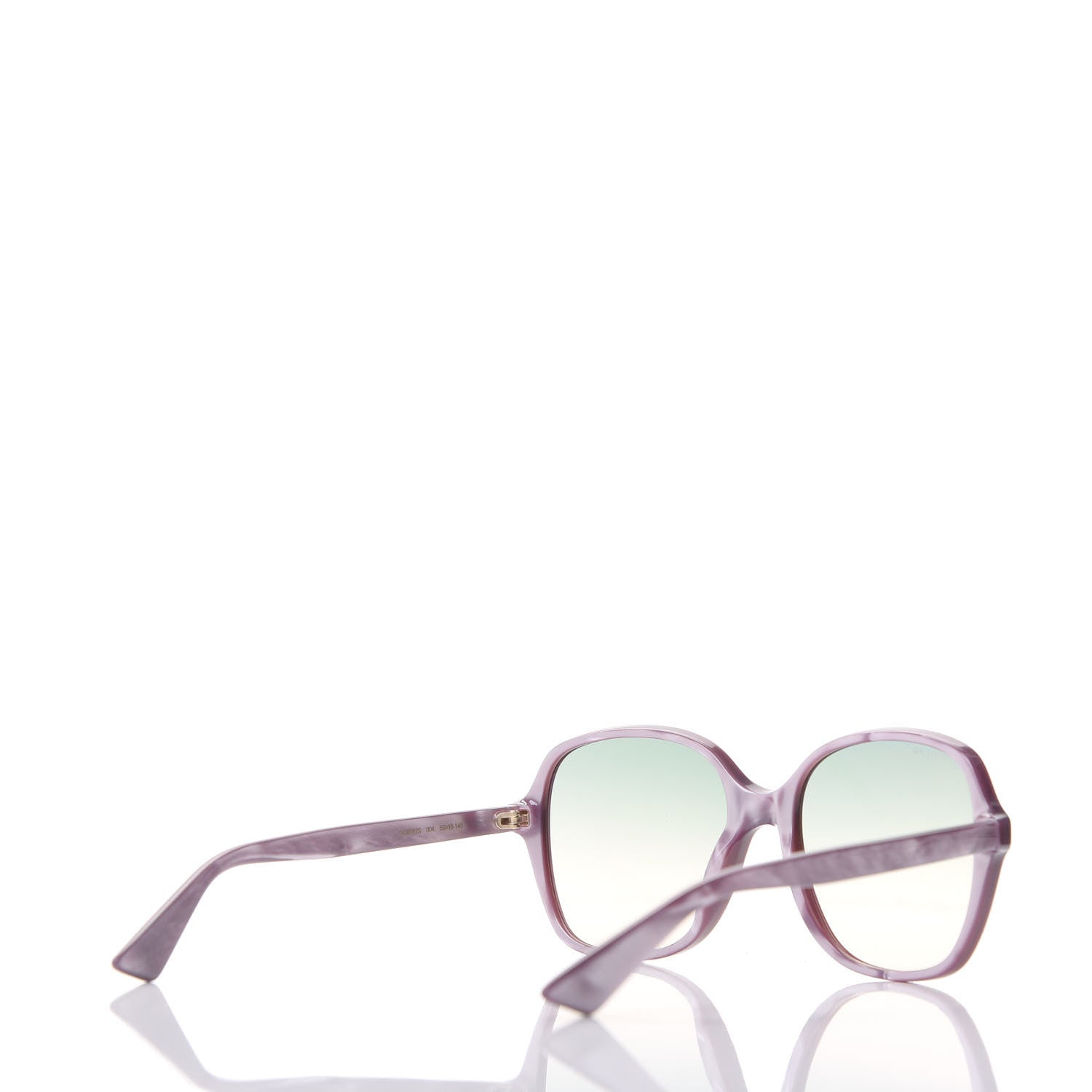 Gucci Acetate Square Frame GG0092S Sunglasses Purple 4 of 7