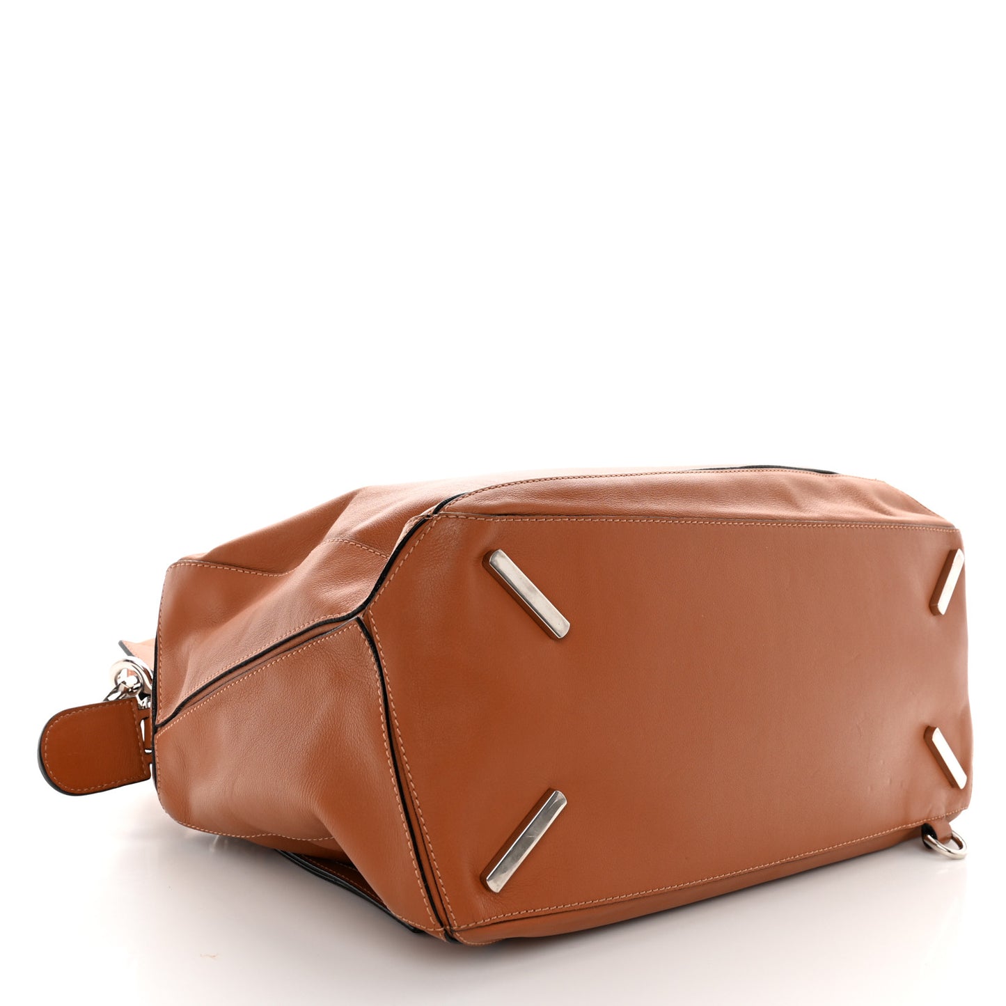 Calfskin Large Puzzle Bag Tan