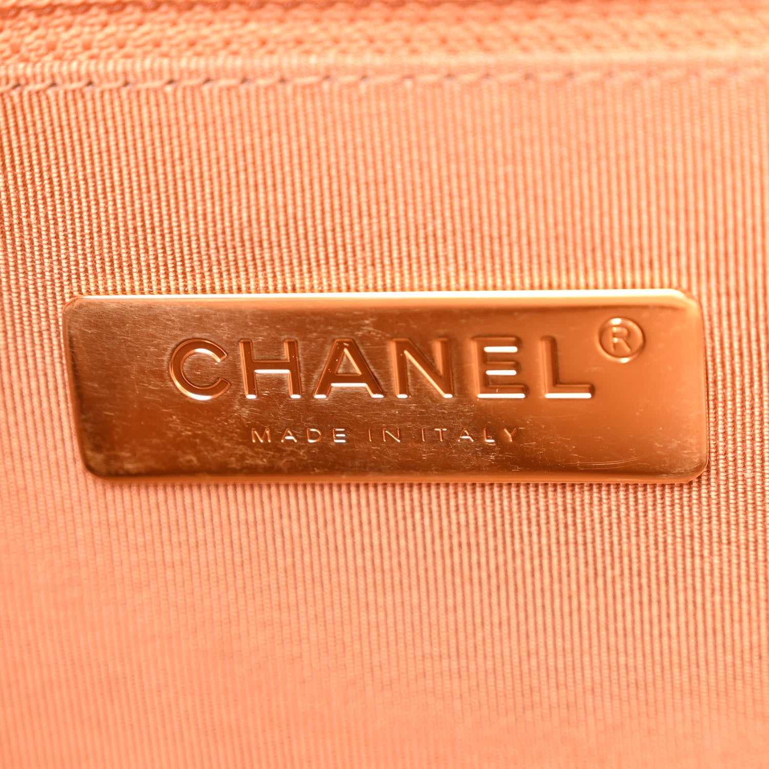 Chanel Lambskin Quilted Large Chanel 19 Flap Brown 6 of 10