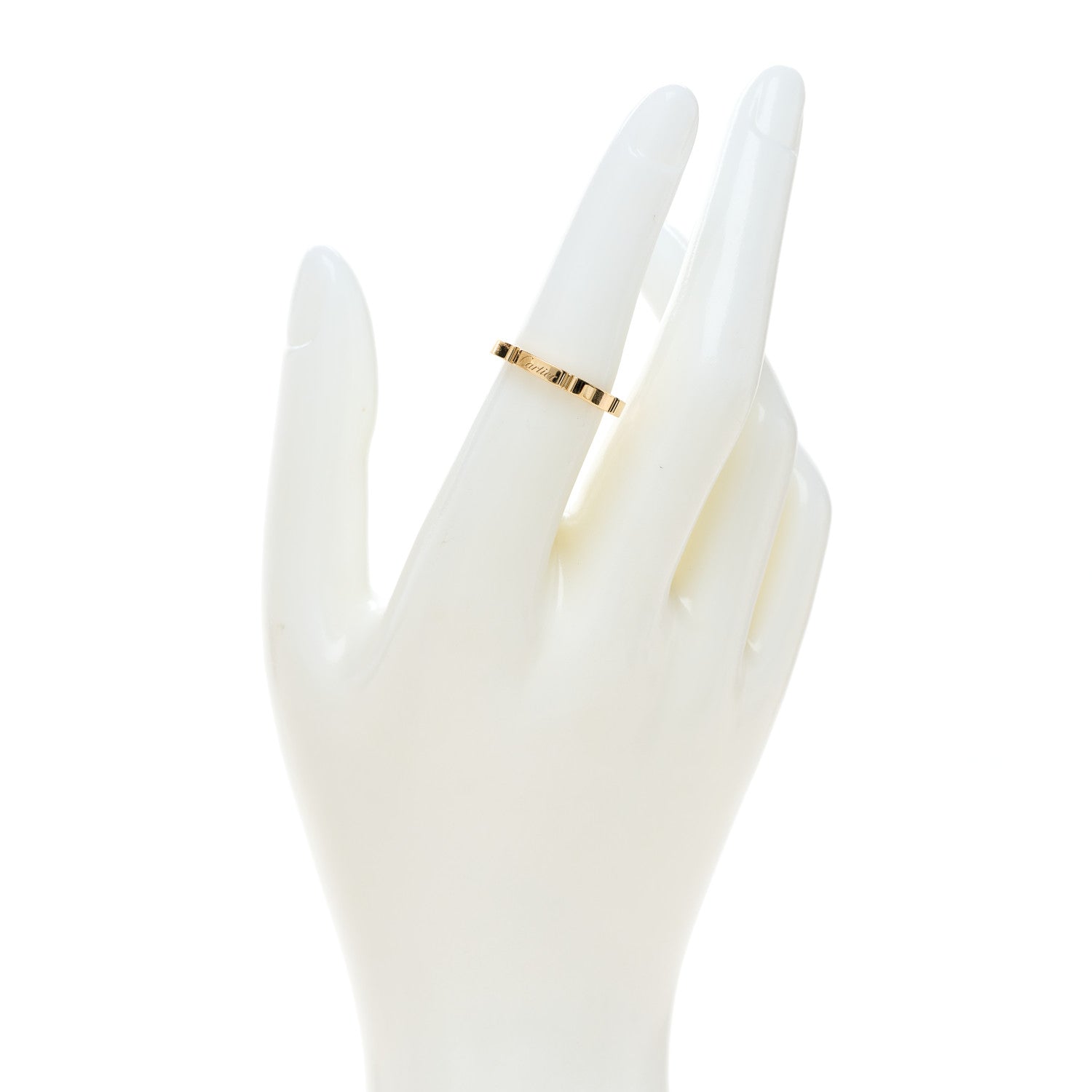 Cartier 18K Yellow Gold 2.5mm Maillon Panthere Wedding Band Ring 52 6 2 of 6