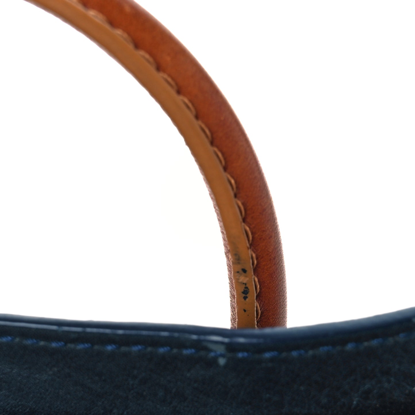 Calfskin Linen Nano Tri-Color Luggage Poppy