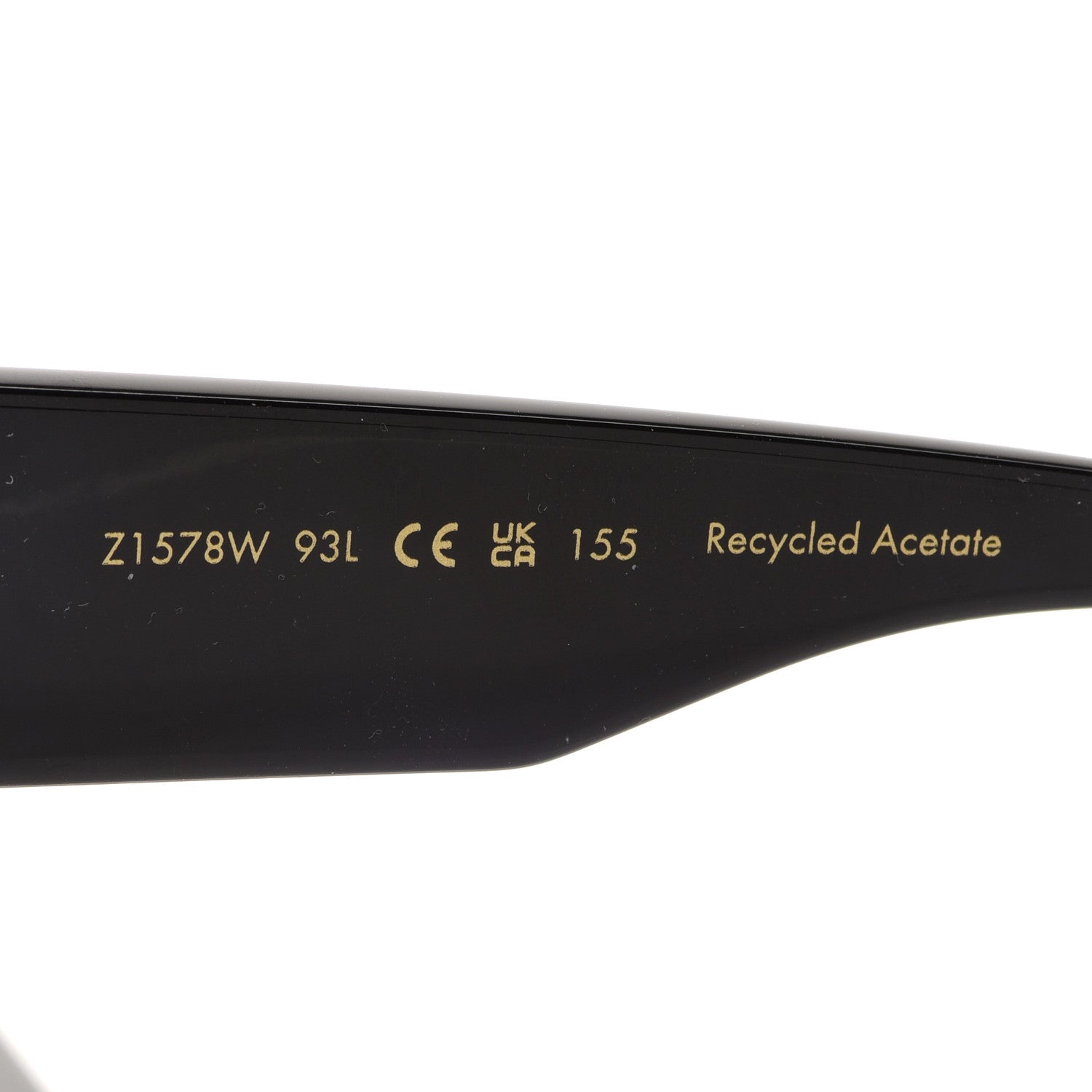 Louis Vuitton Acetate Swarovski Crystal Cyclone Sunglasses Z1578W Black 6 of 9