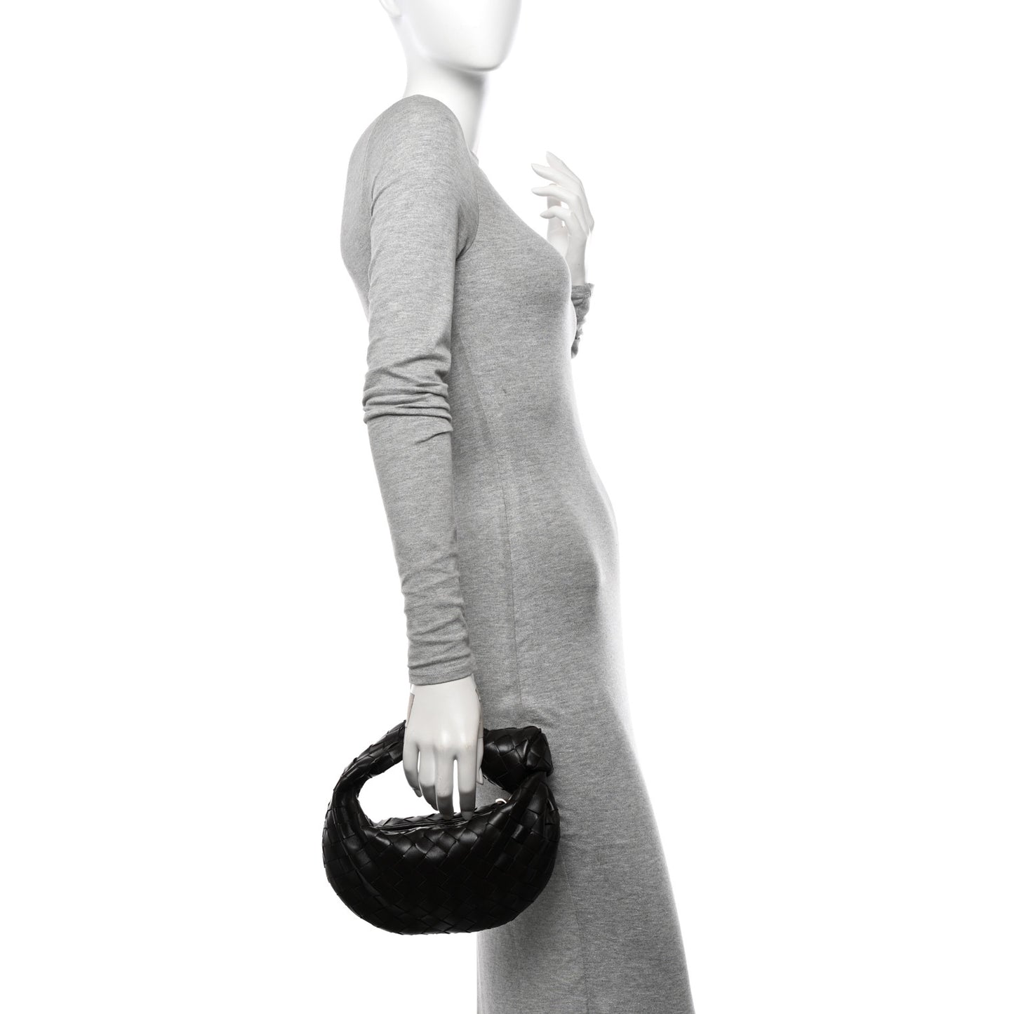 Nappa Intrecciato Mini Jodie Fondant