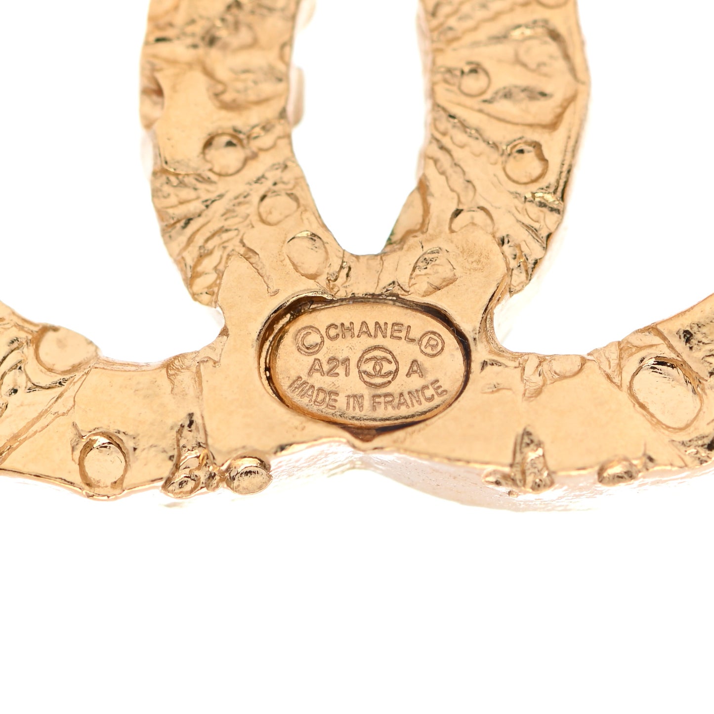 CC Earrings Gold
