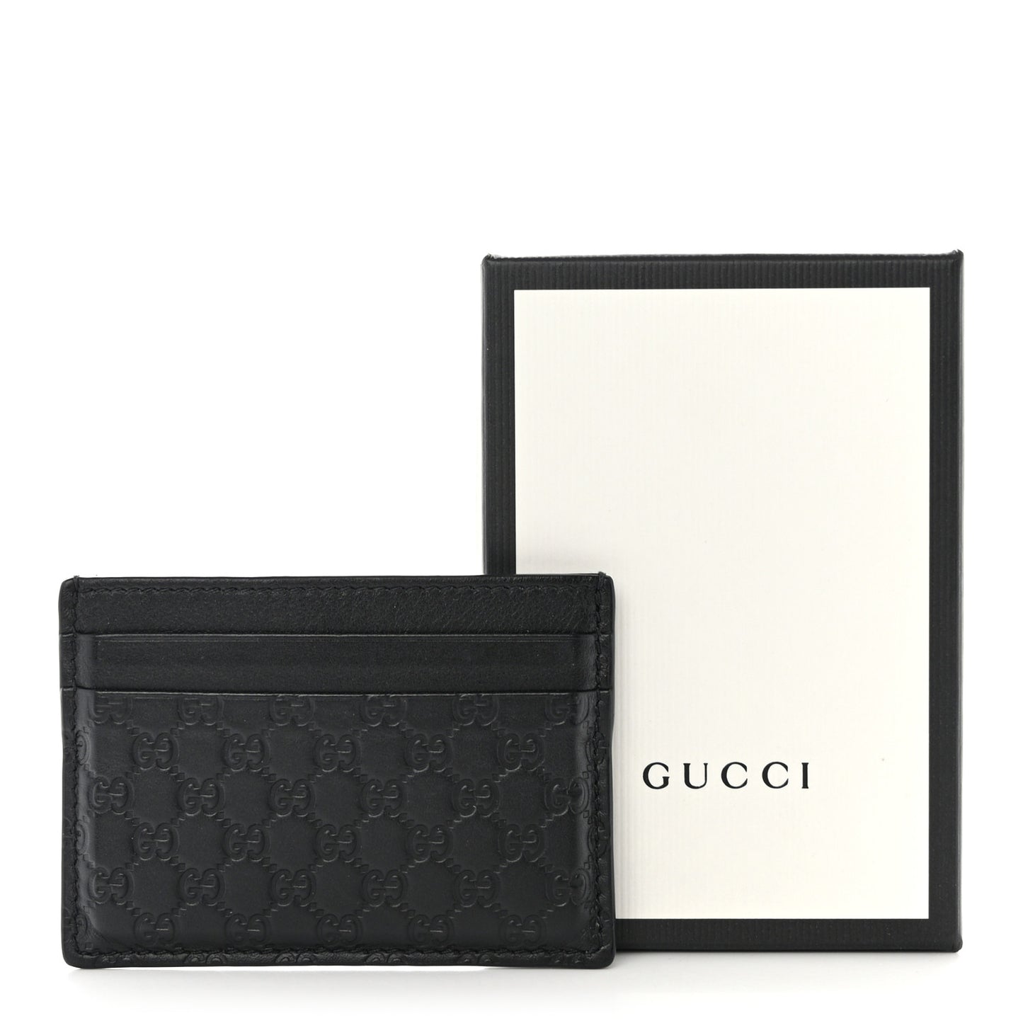 Microguccissima Card Holder Black