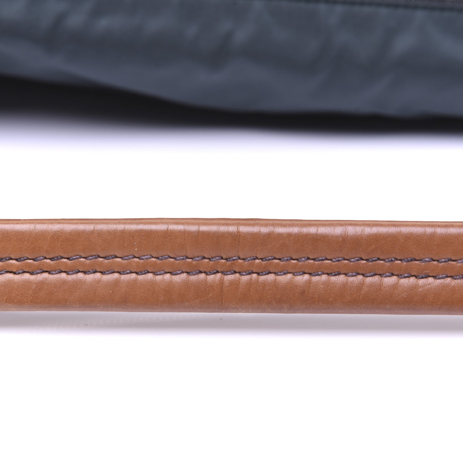 Prada Tessuto Nylon Saffiano Shoulder Bag Dark Green 15 of 18