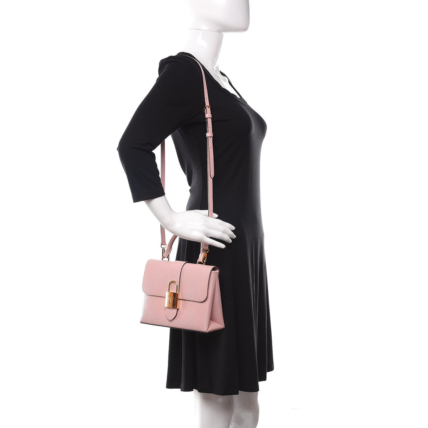 Epi Locky BB Rose Ballerine