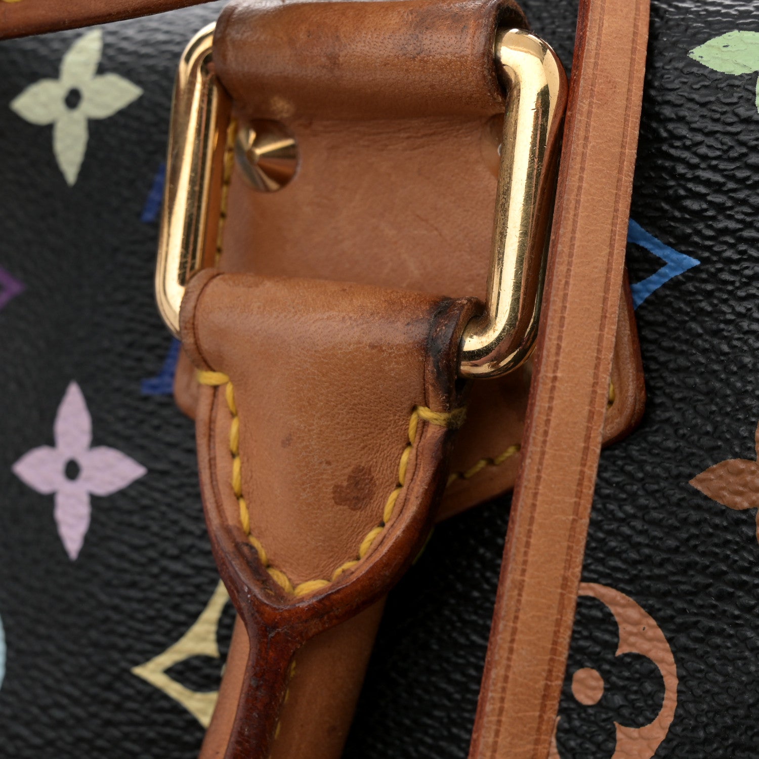 Louis Vuitton Monogram Multicolor Speedy 30 Black 13 of 14