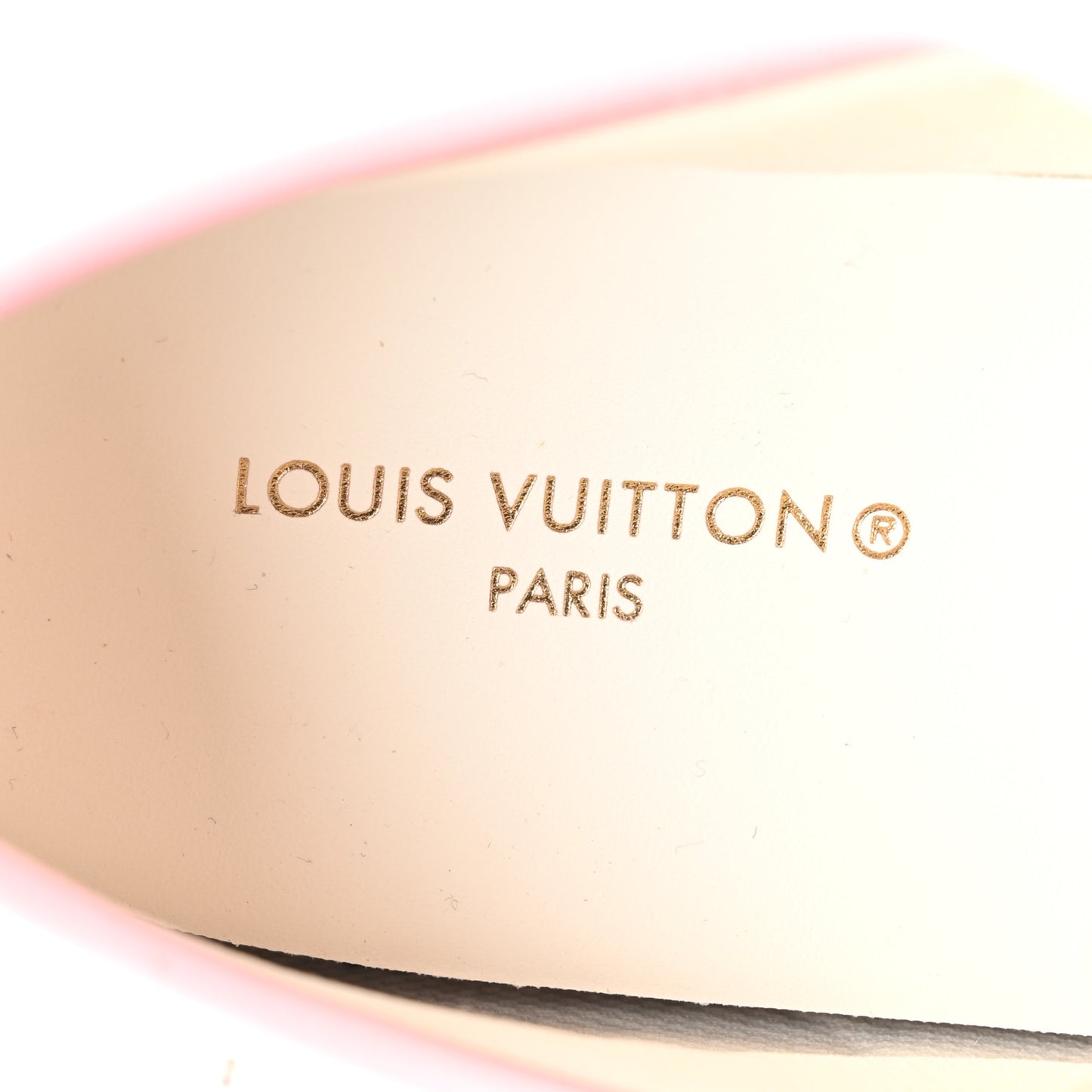 Canvas LV Squad Sneakers 38 White Pink