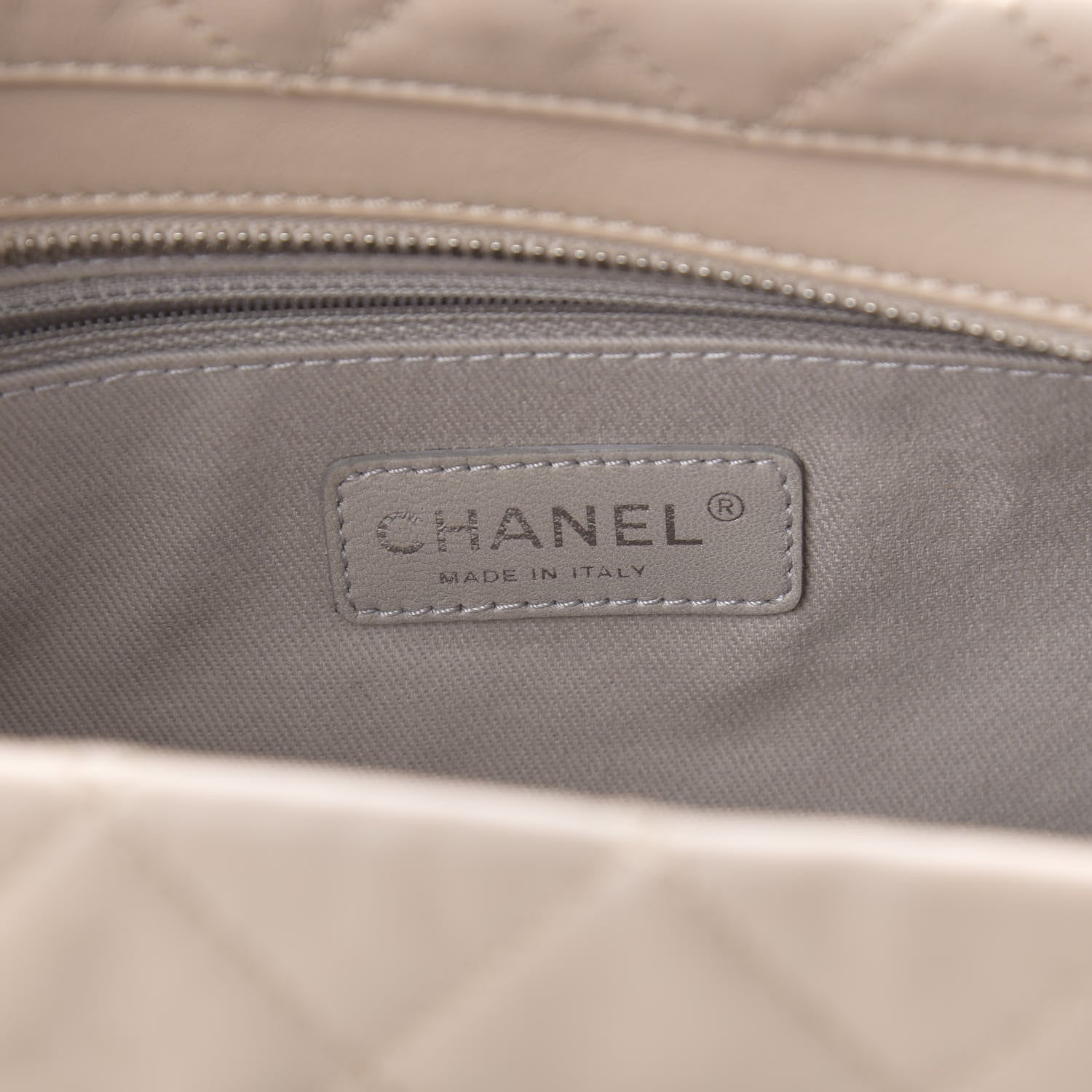 Chanel Calfskin Country Chic Small Shoulder Bag Ecru Brown 8 of 10