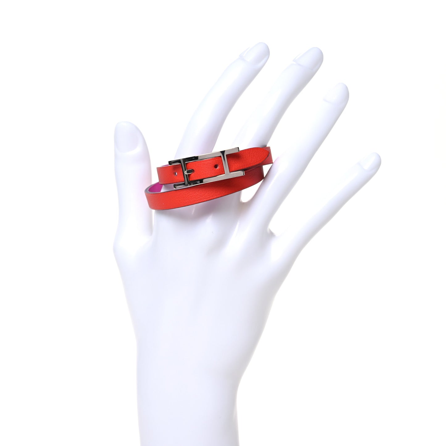 Swift Behapi Double Tour Bracelet T2 Rose Pourpre Capucine
