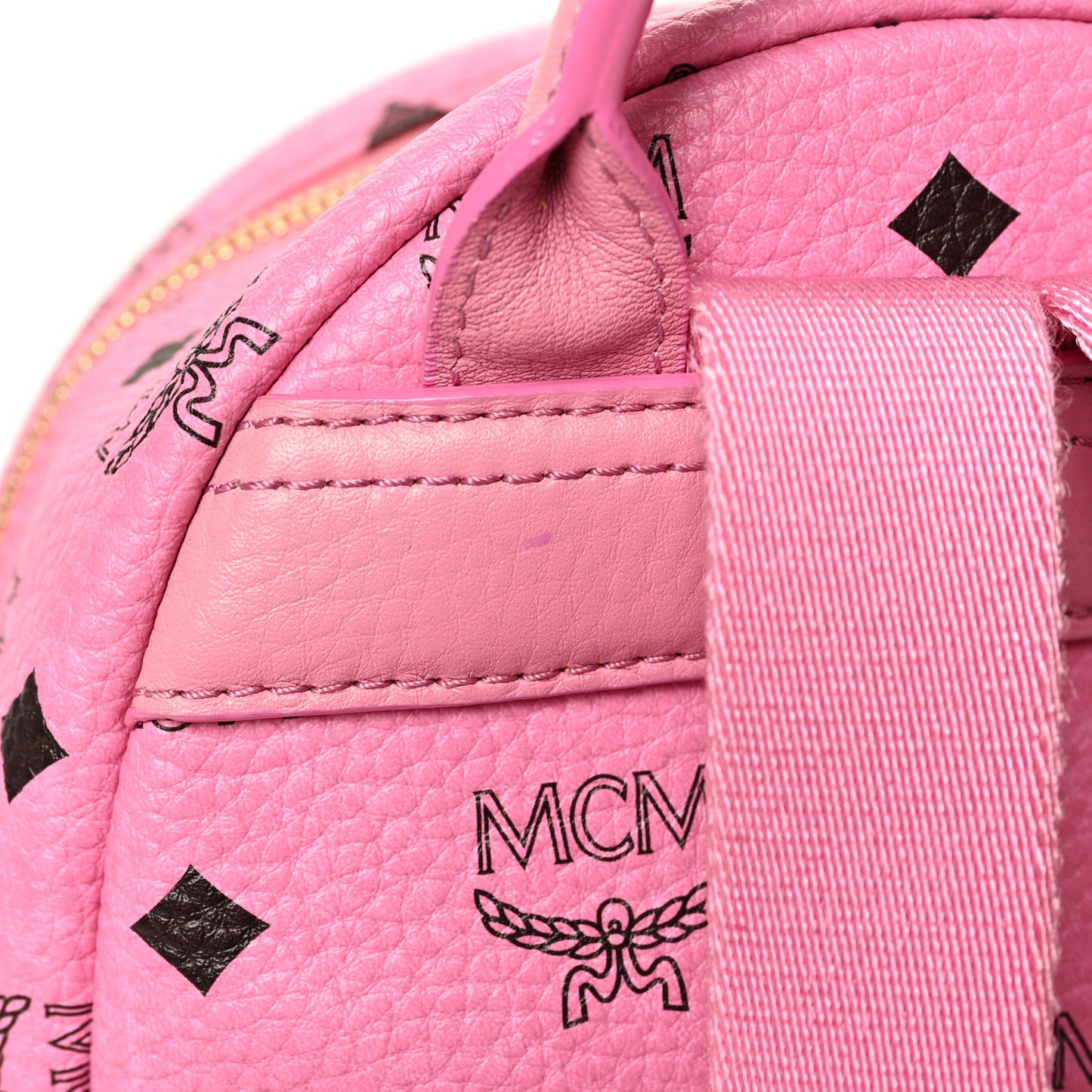 Visetos Side Stud Mini Stark Backpack Pink