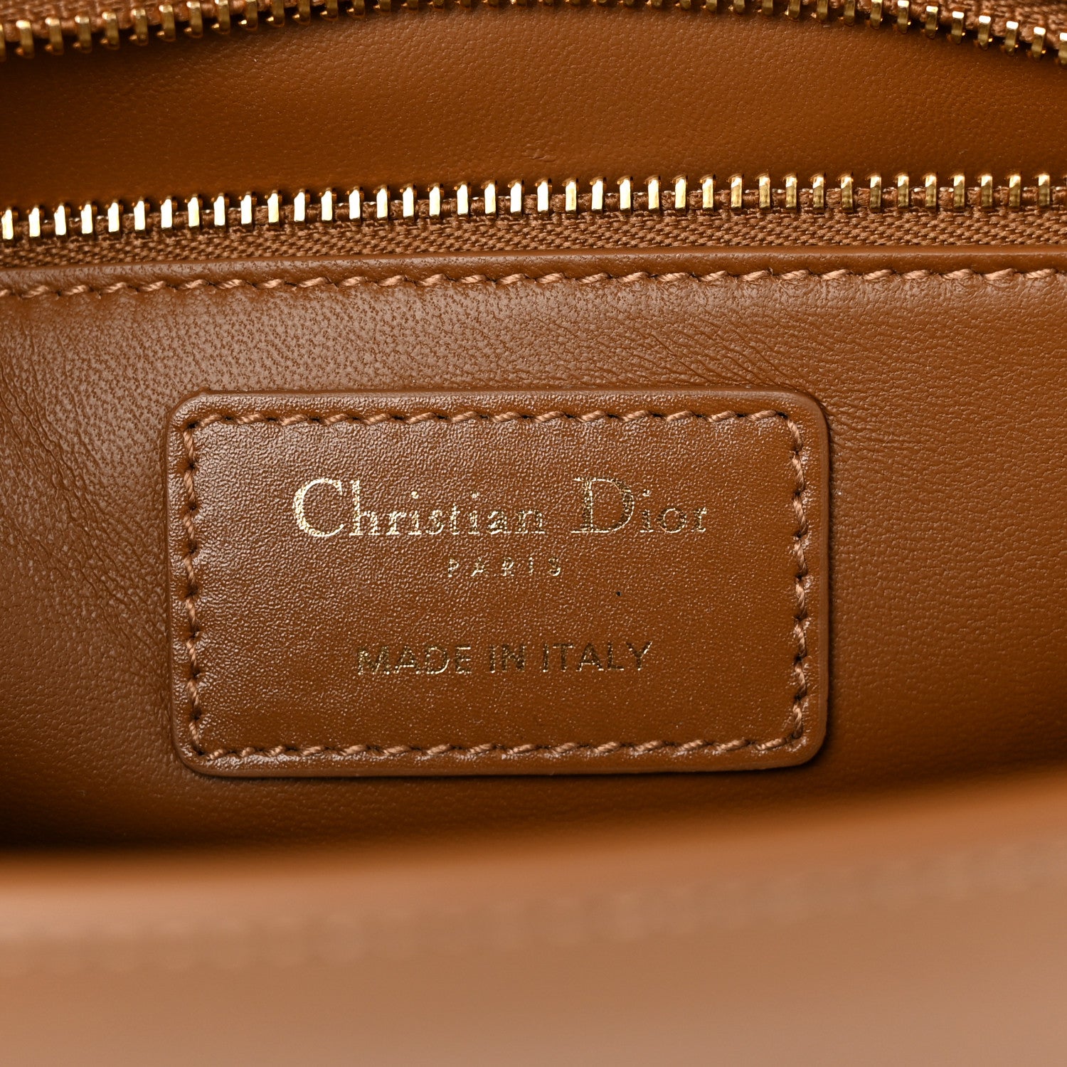 Christian Dior Smooth Calfskin 30 Montaigne Flap Bag Brown 6 of 11