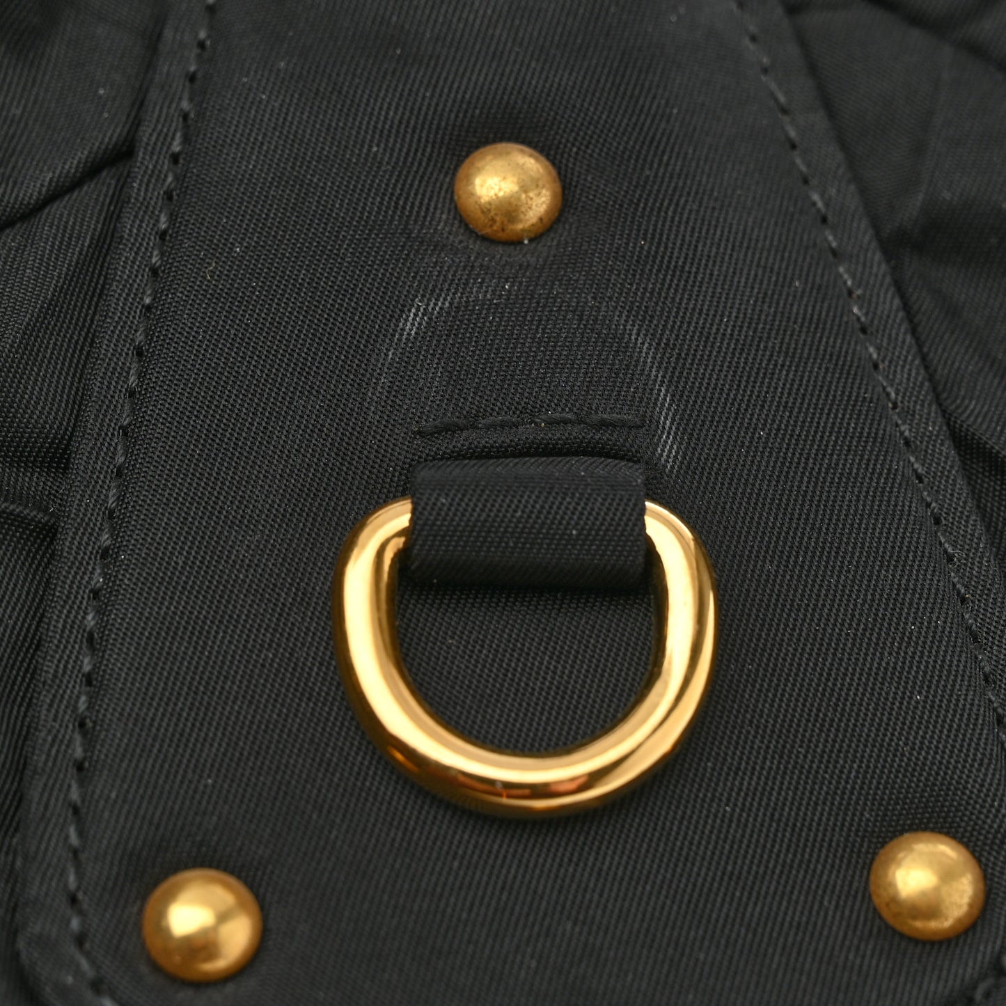 Tessuto Nylon Gaufre Tote Black