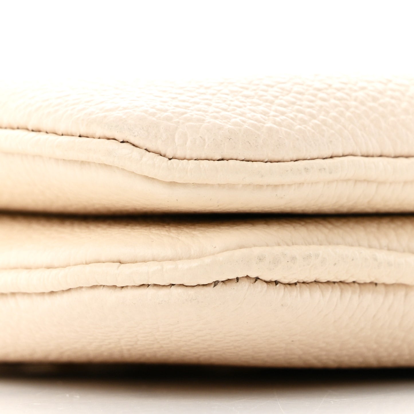 Empreinte Monogram Giant Double Zip Pochette Creme Bois de Rose