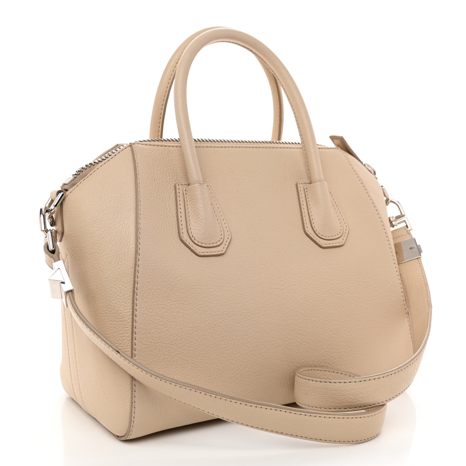 Givenchy Sugar Goatskin Small Antigona Beige Buff 2 of 11