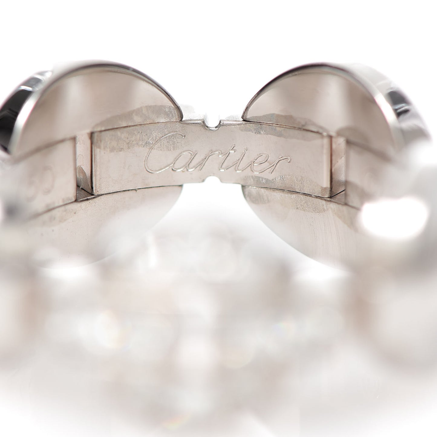 18K White Gold Diamond Himalia Ring 53 6.25