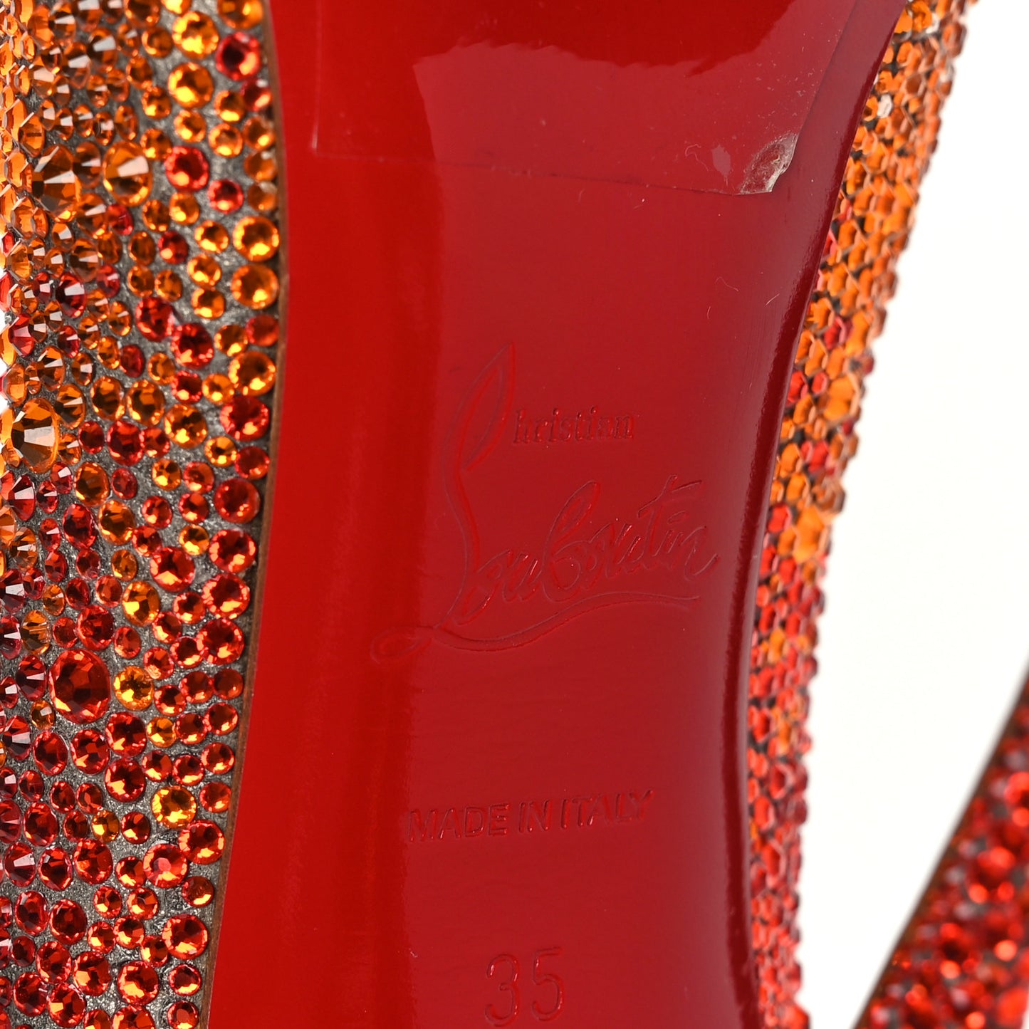 Suede Burma Strass Degrade So Kate Pumps 35 Red Multi