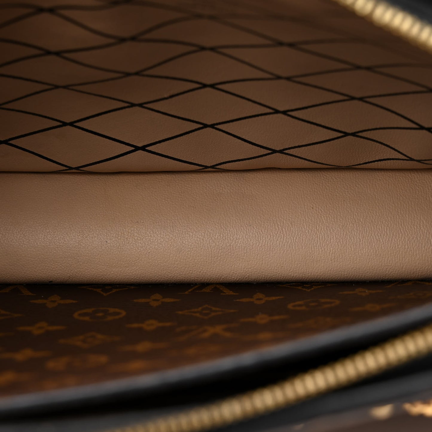 Reverse Monogram Trunk Clutch
