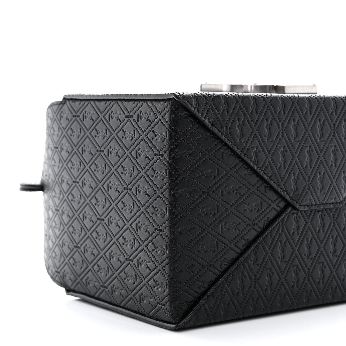 Calfskin Monogram Take Away Box Black