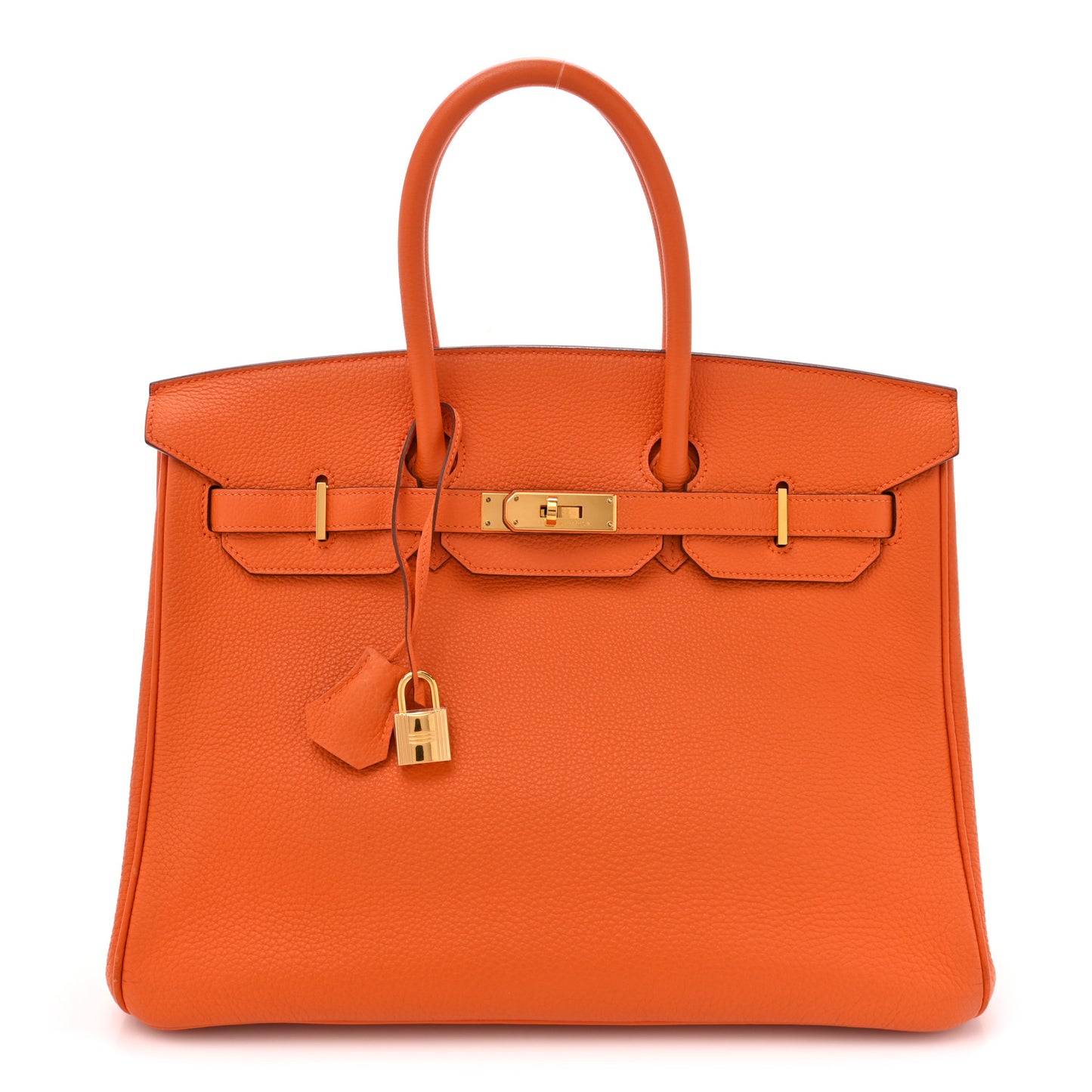Togo Birkin 35 Orange