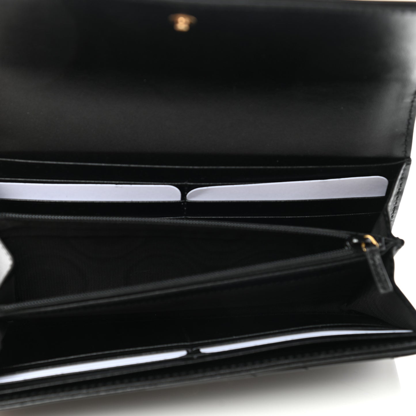 Calfskin Matelasse GG Marmont Continental Wallet Black