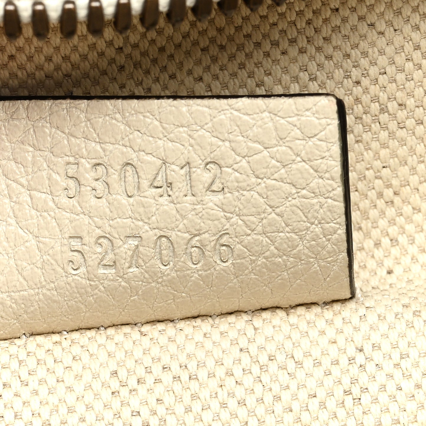 Grained Calfskin Small Logo Belt Bag White