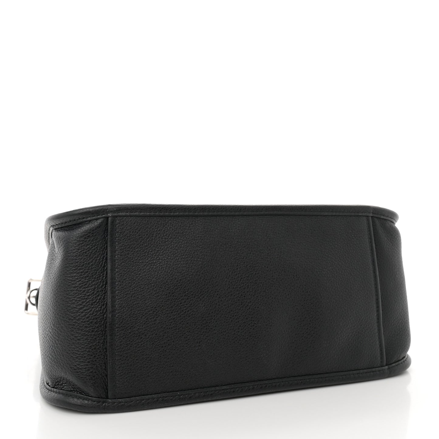 Vitello Daino Soft Hobo Messenger Bag Black