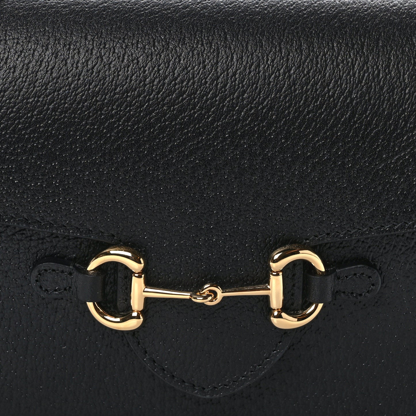 Calfskin Horsebit 1955 Shoulder Bag Black