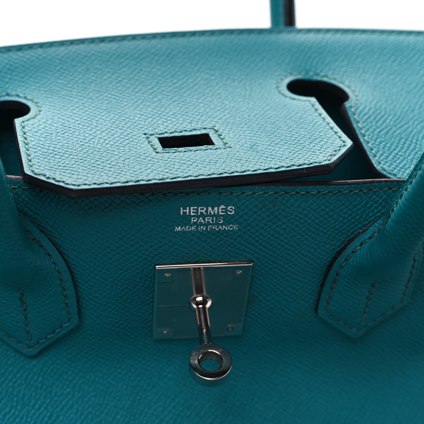 Epsom Birkin 30 Bleu Paon