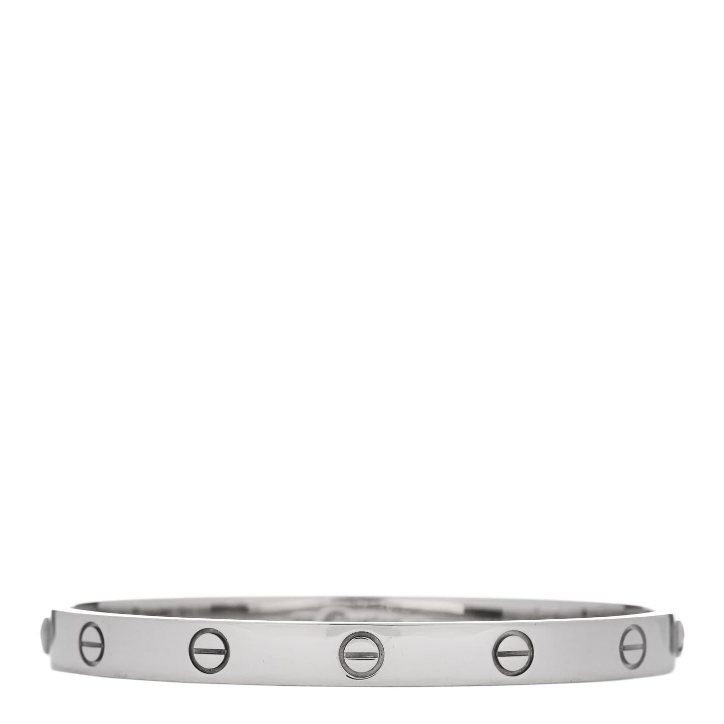 18K White Gold LOVE Bracelet 18