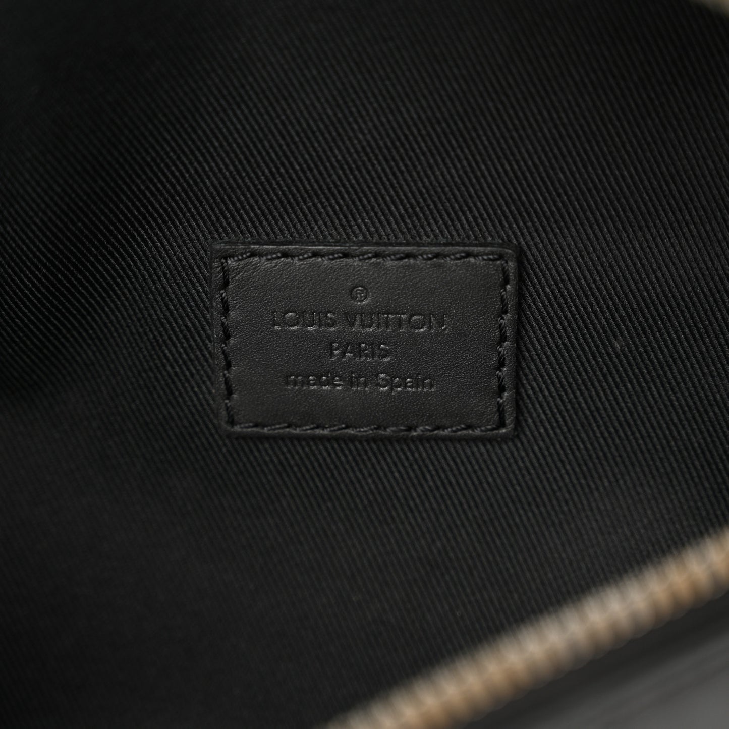 Damier Infini Campus BumBag Black
