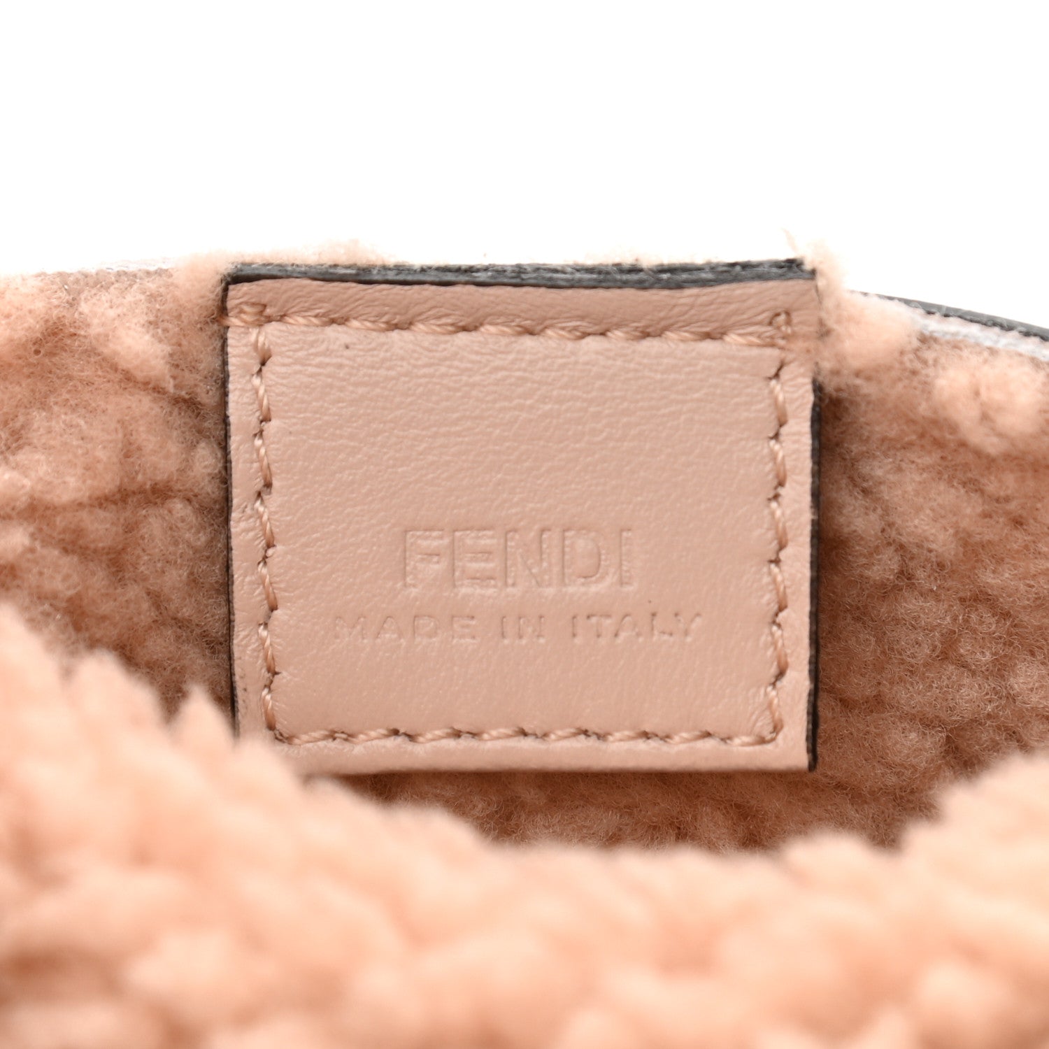Fendi Lambskin Shearling Nano Baguette Maxi Handle Charm Soap 5 of 10
