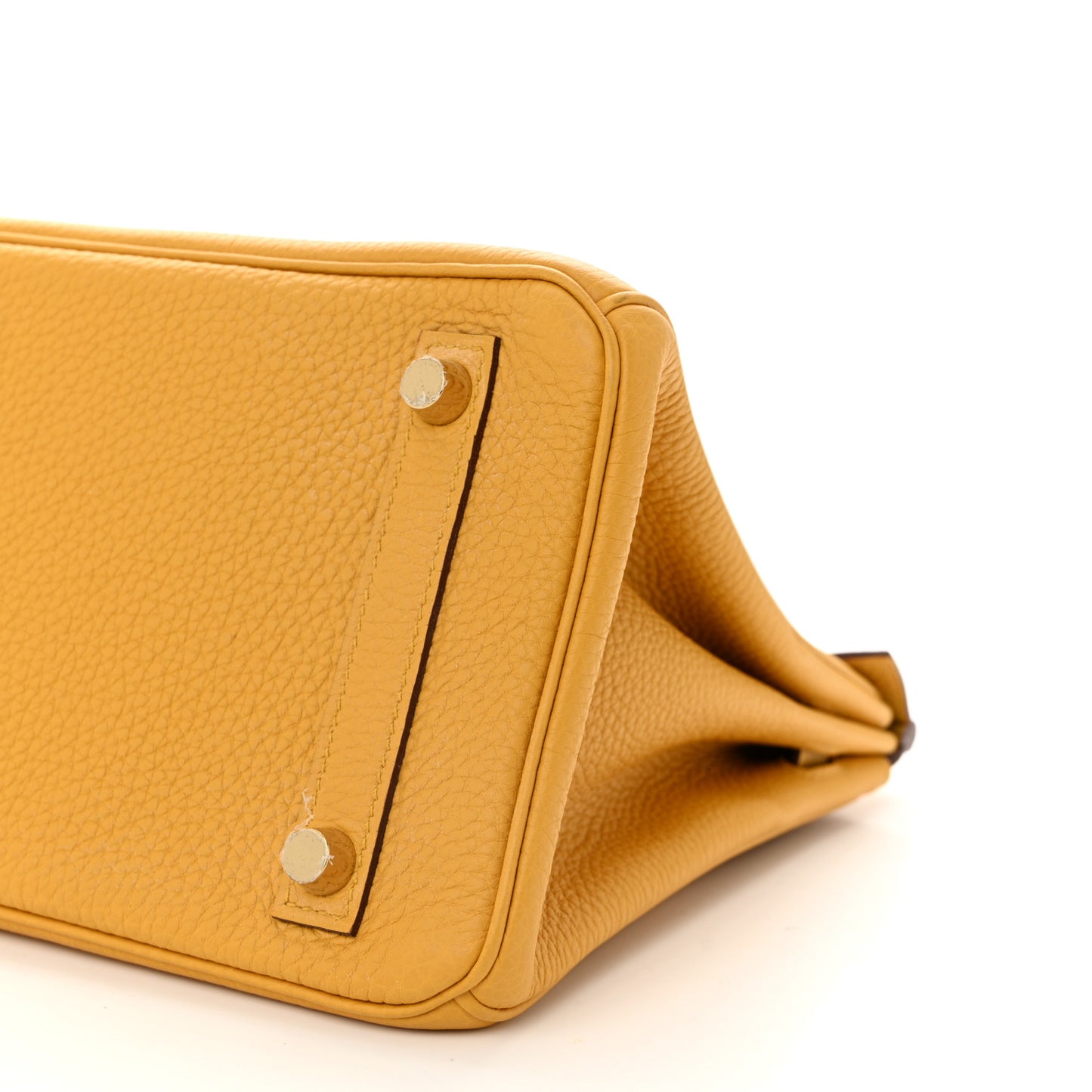 Togo Birkin 25 Jaune Ambre