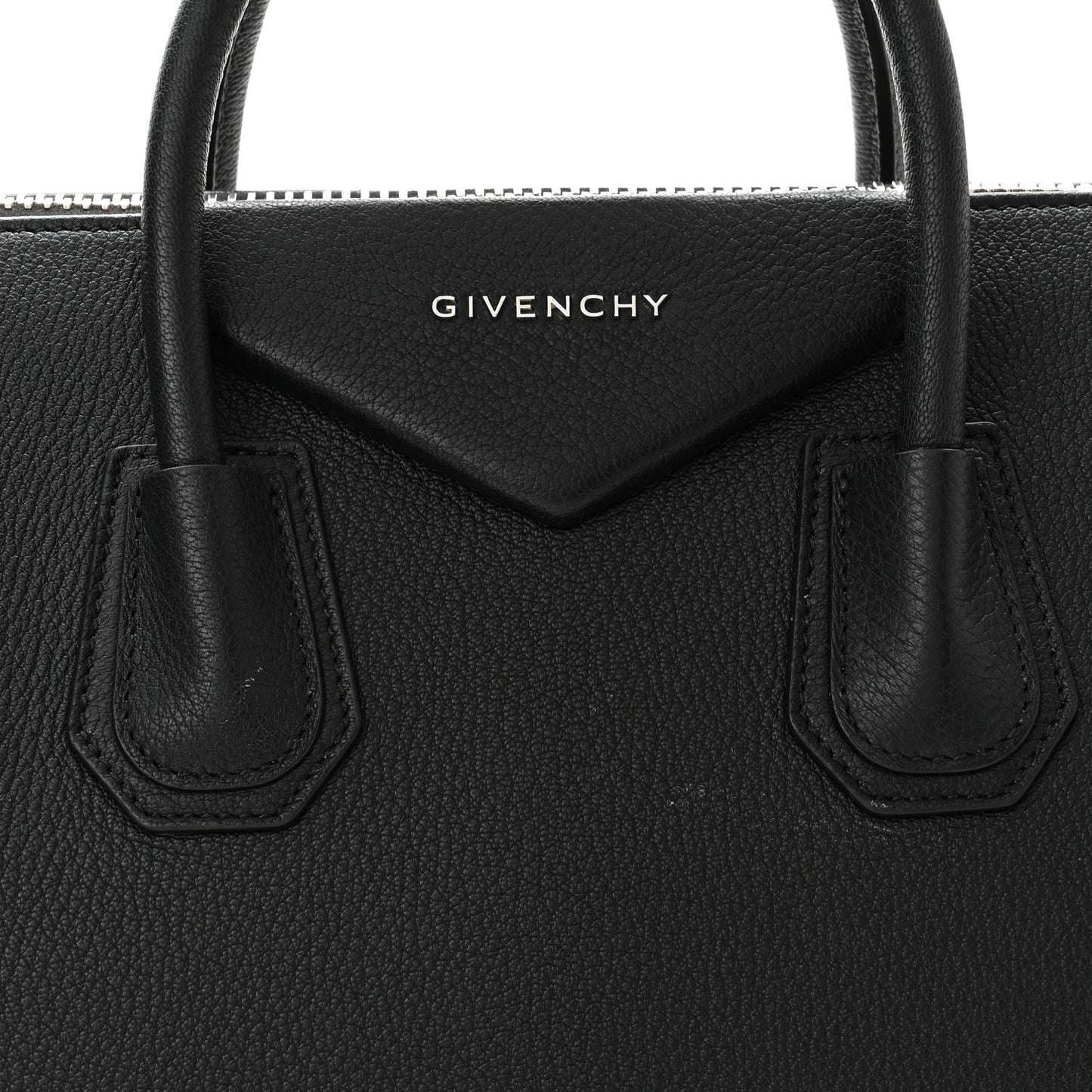 Sugar Goatskin Medium Antigona Black