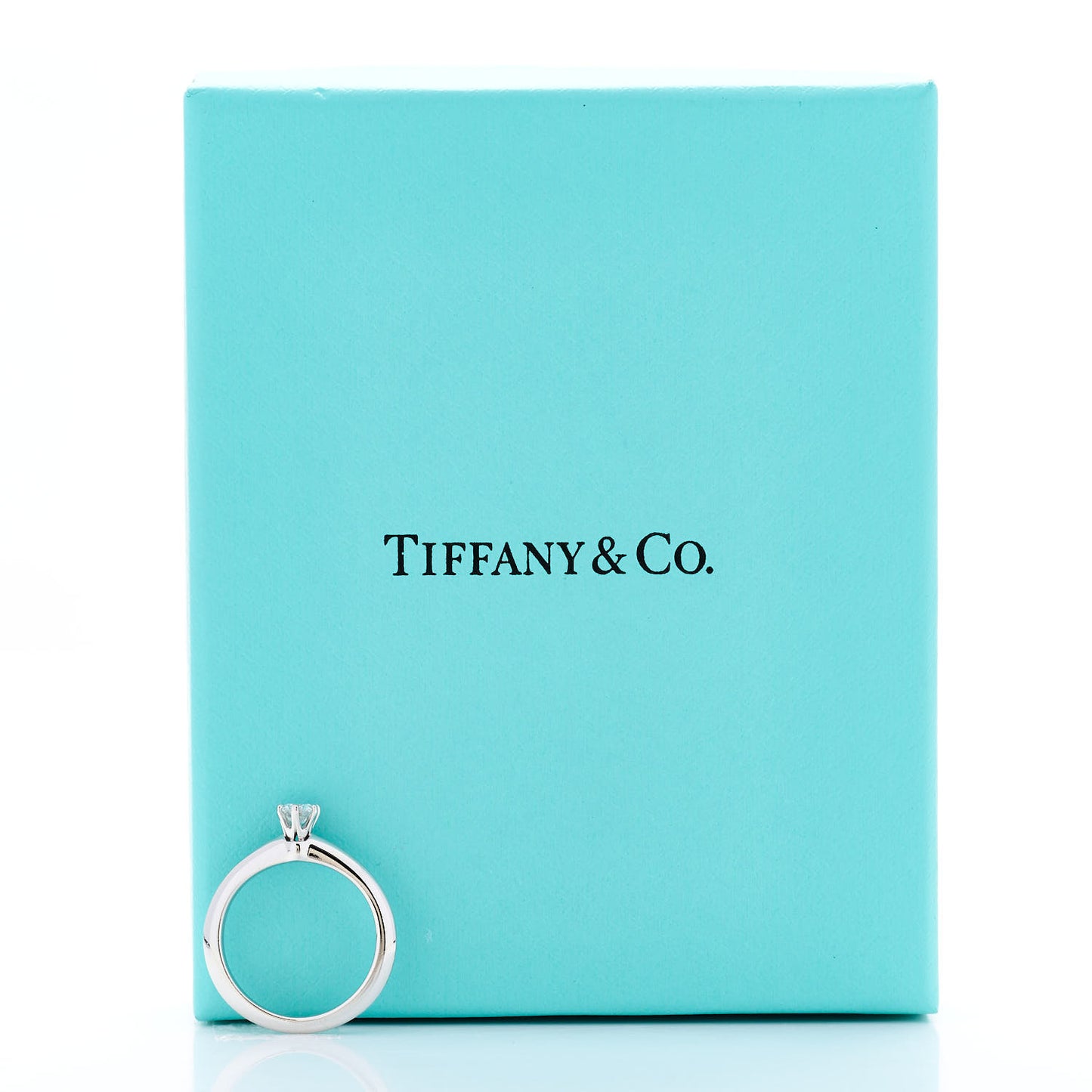 Platinum Diamond .24ct Solitaire Engagement Ring 49 5