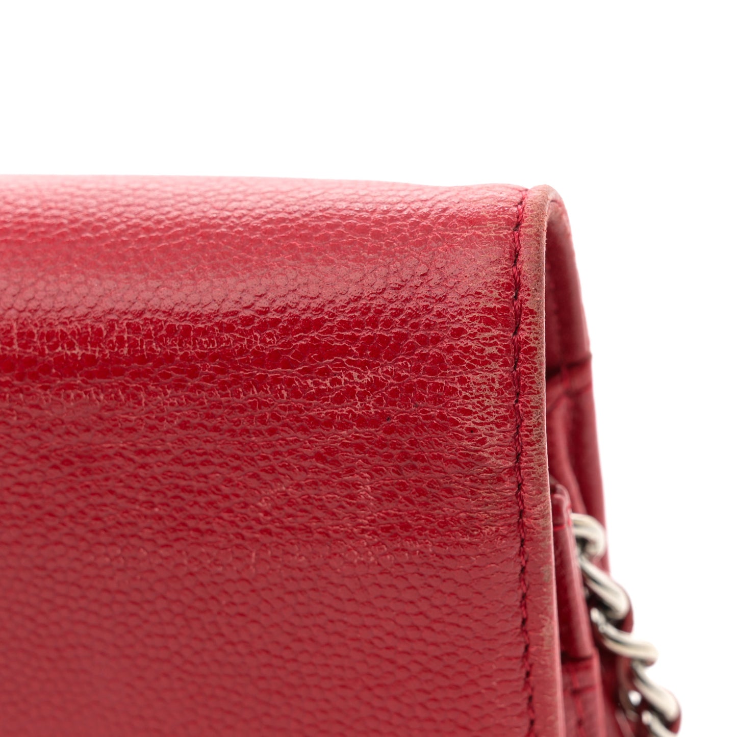 Caviar Sevruga Wallet on Chain WOC Red