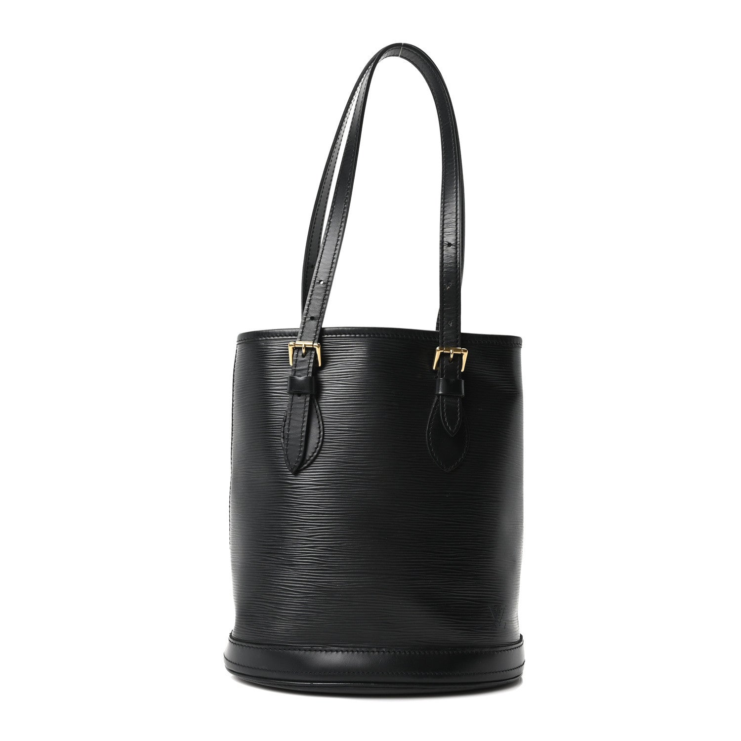 LOUIS VUITTON エピ バケット Louis Vuitton Epi Petit Bucket 23 Black 1878627 – FASHIONPHILE