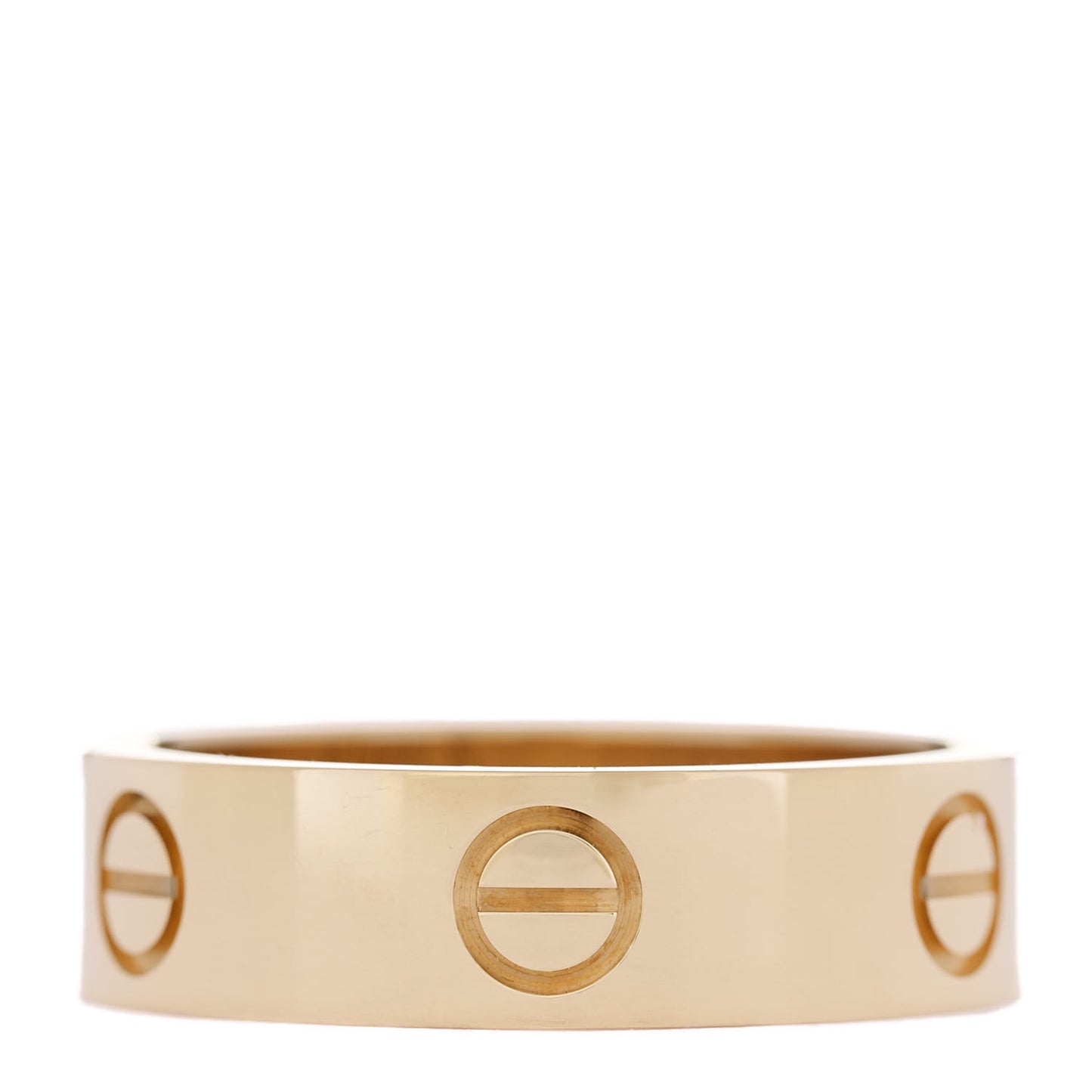 18K Yellow Gold 5.5mm LOVE Ring 56 7.75