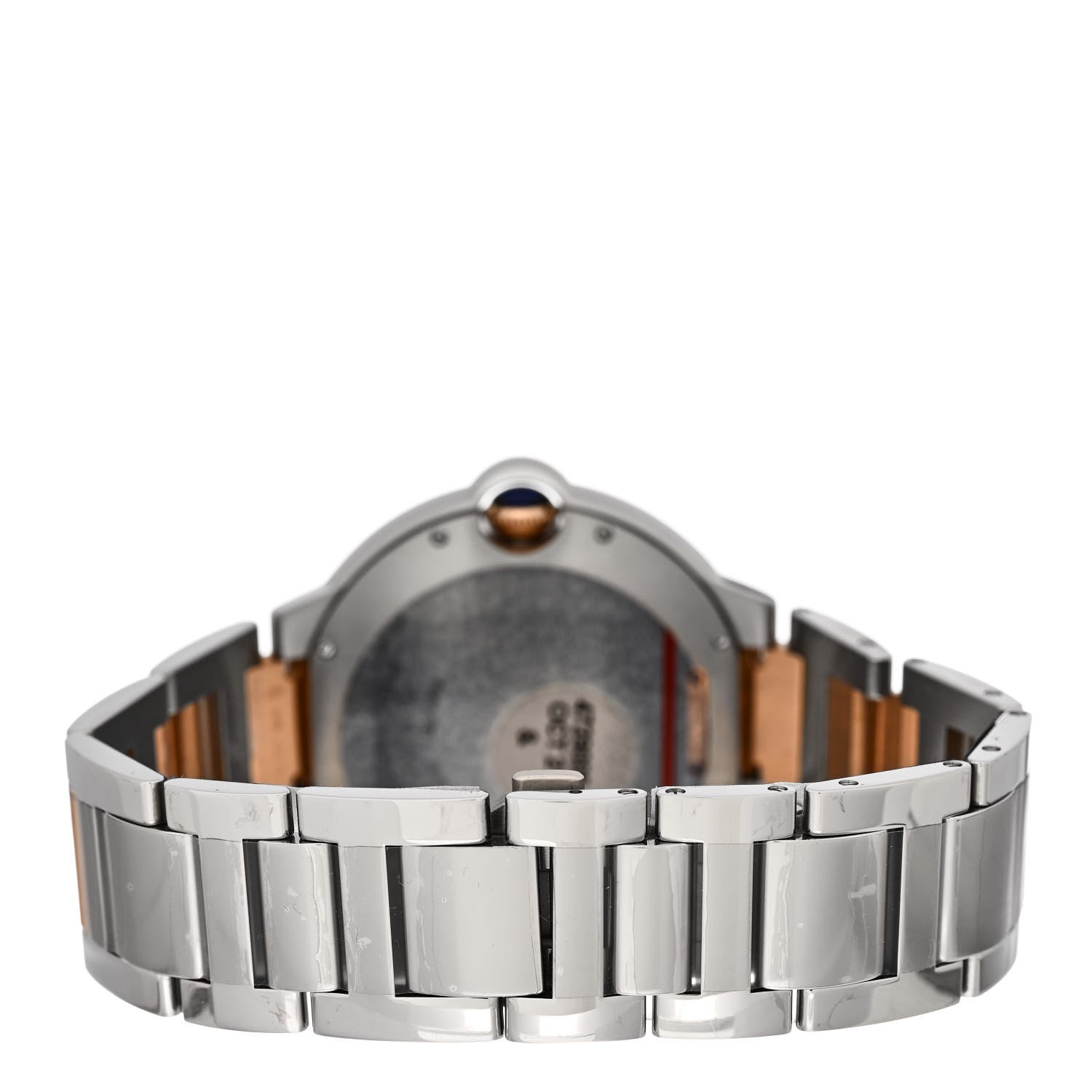 Cartier Stainless Steel 18K Pink Gold 42mm Ballon Bleu De Cartier Automatic Watch 3 of 5