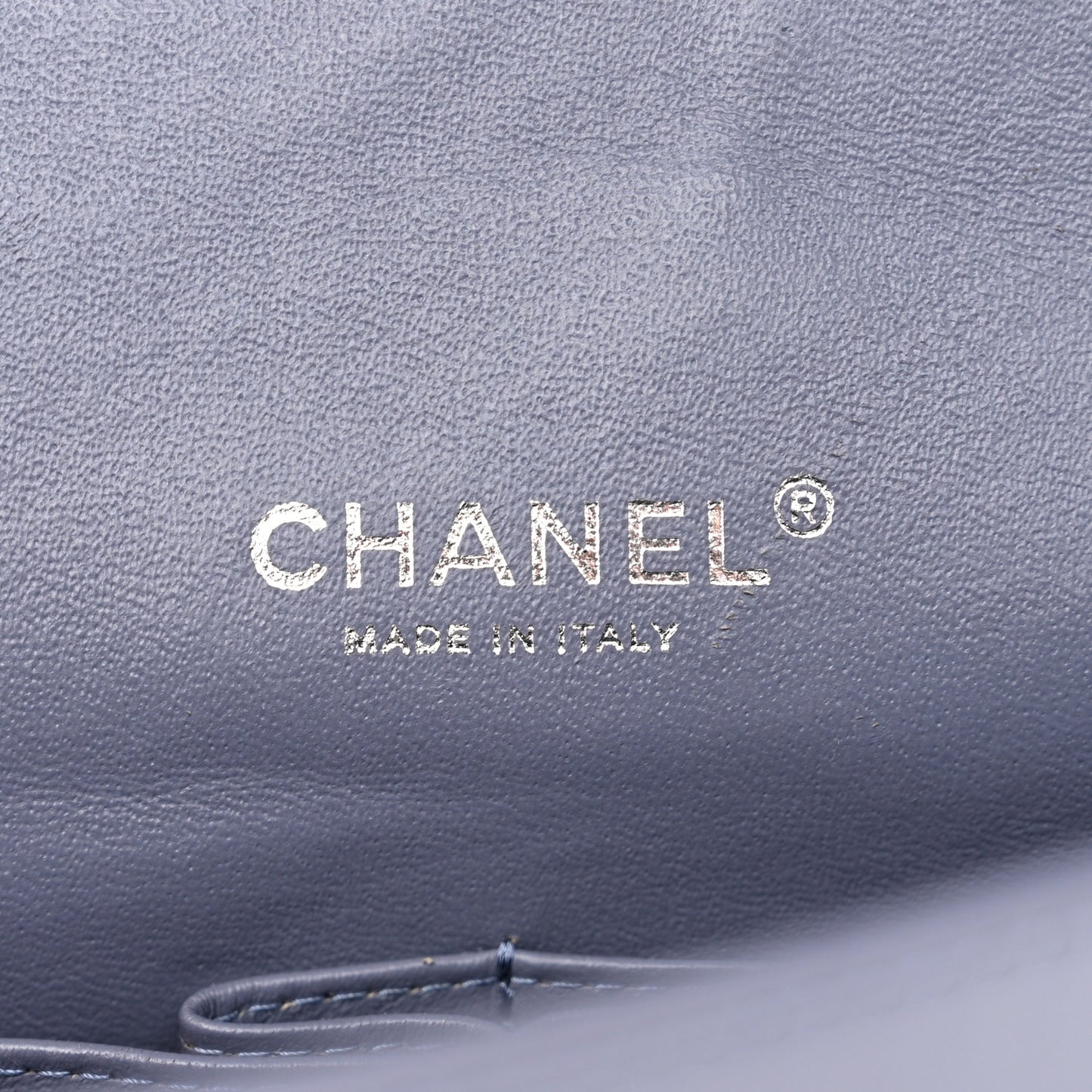Lambskin Quilted Maxi Double Flap Light Purple