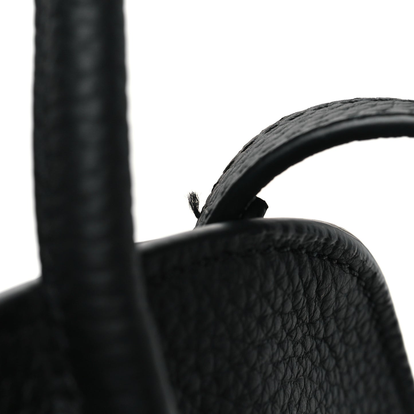 Matte Grained Calfskin Soft Margaux 12 Black