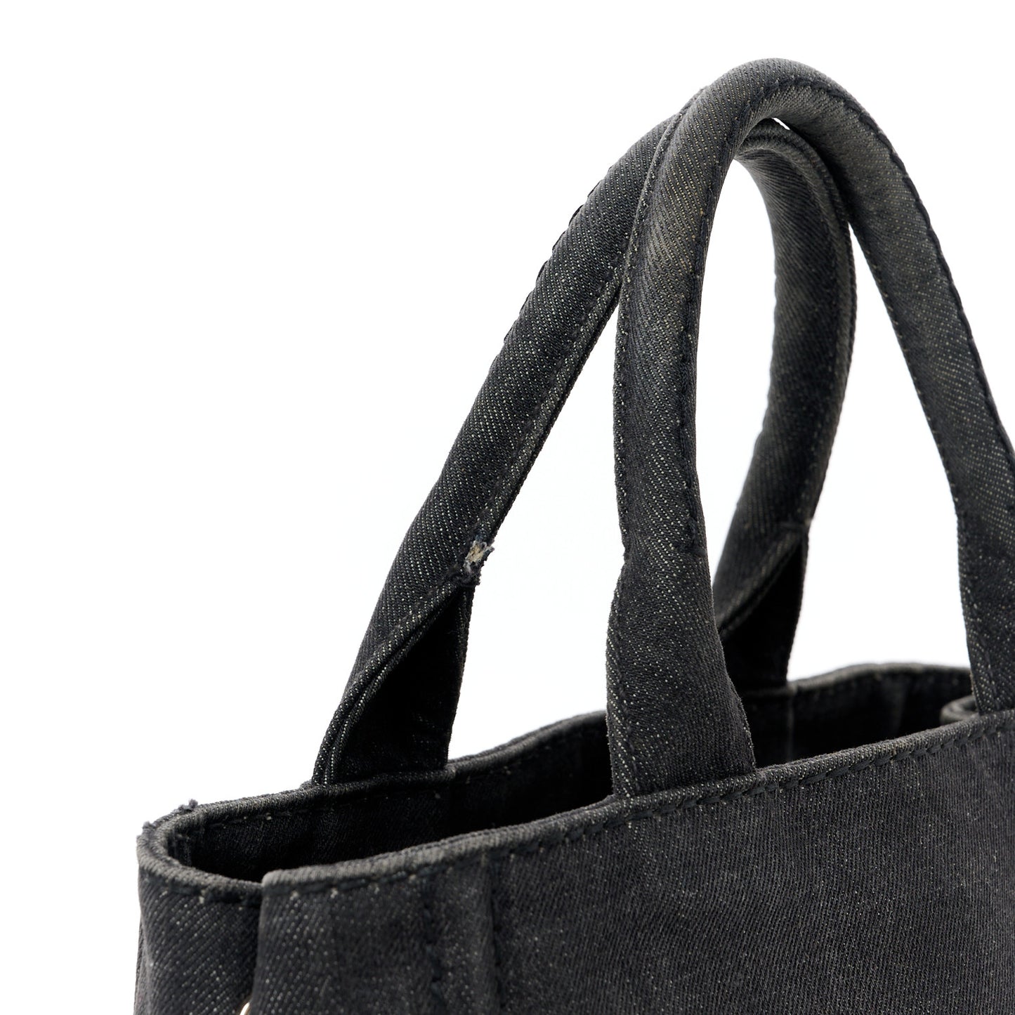 Canapa Small Logo Tote Black
