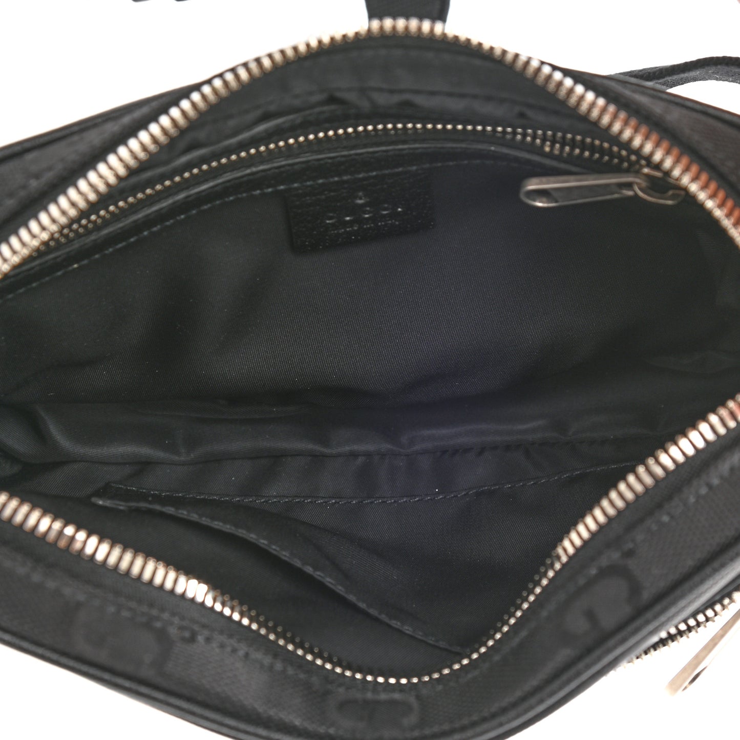 Econyl Nylon Monogram Off The Grid Belt Bag Black
