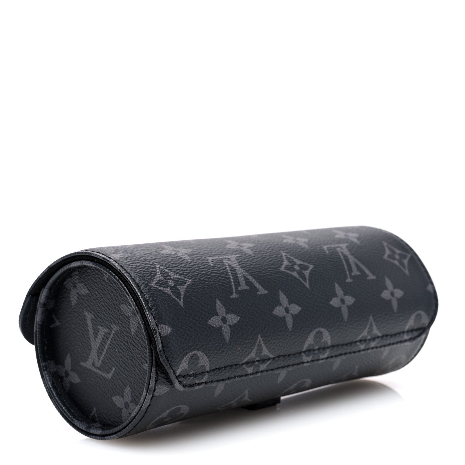 Louis Vuitton Monogram Eclipse 3 Watch Travel Case 3 of 6
