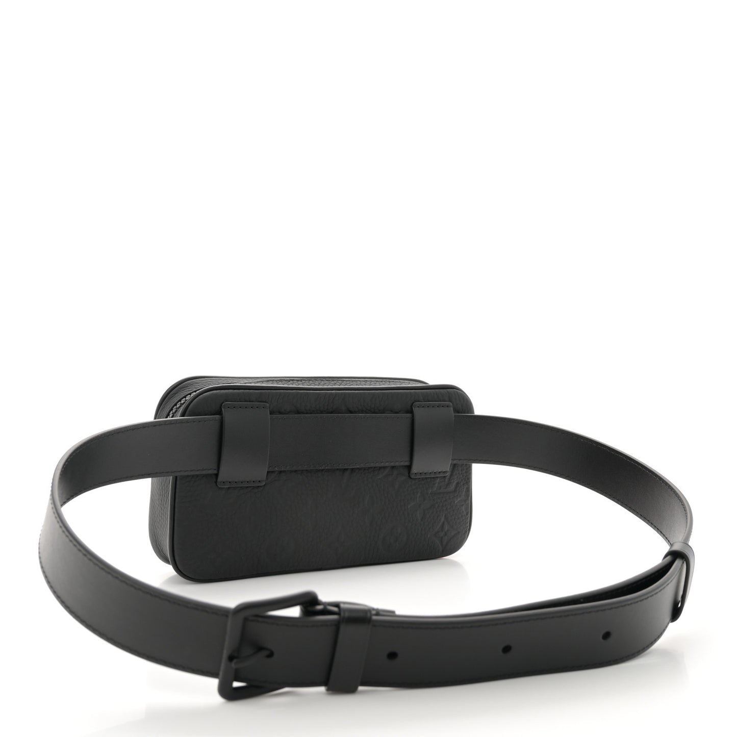 Taurillon Monogram Uniformes Solar Ray Soft Pochette Volga Belt Bag Black