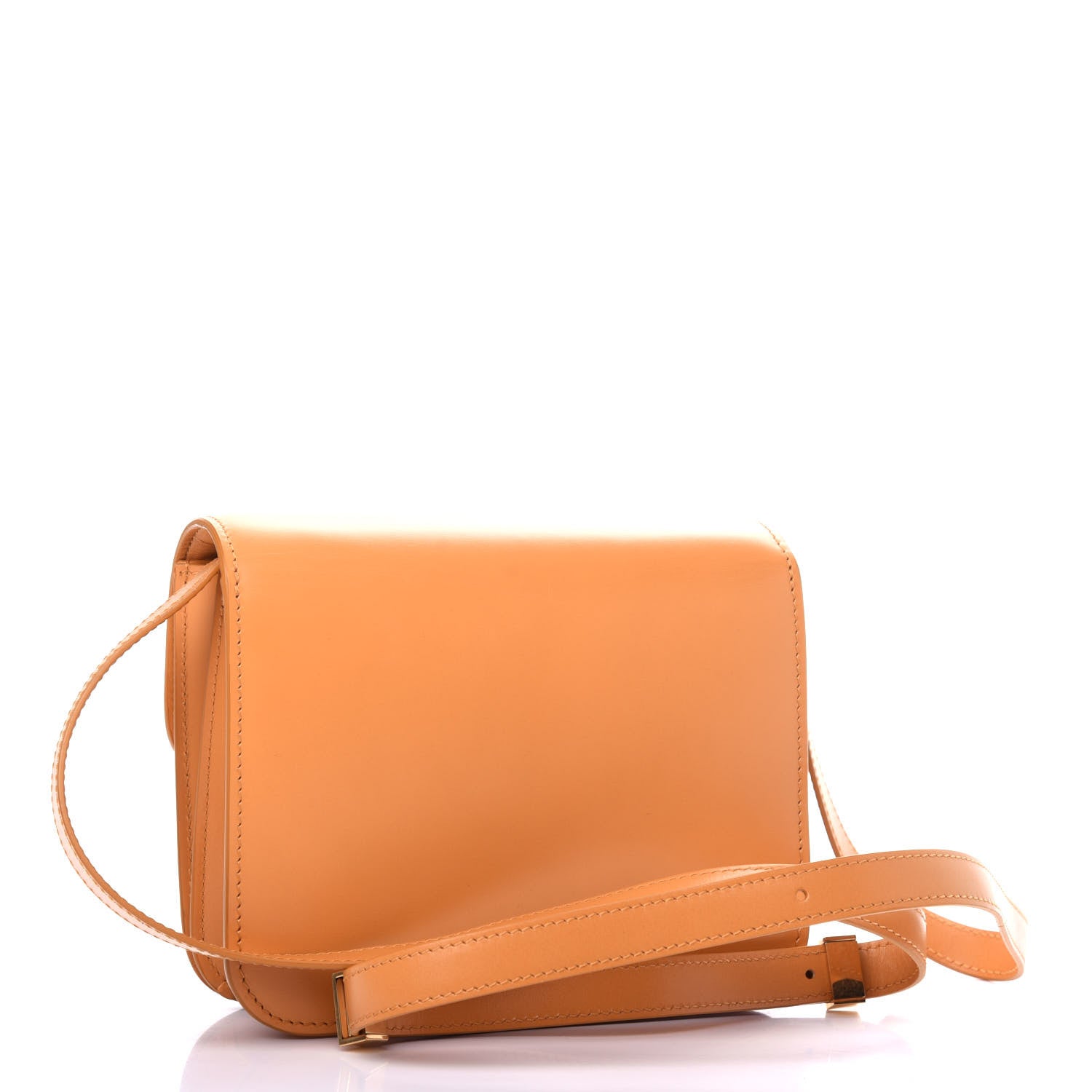 Celine Box Calfskin Teen Classic Box Flap Bag Calendula 3 of 10