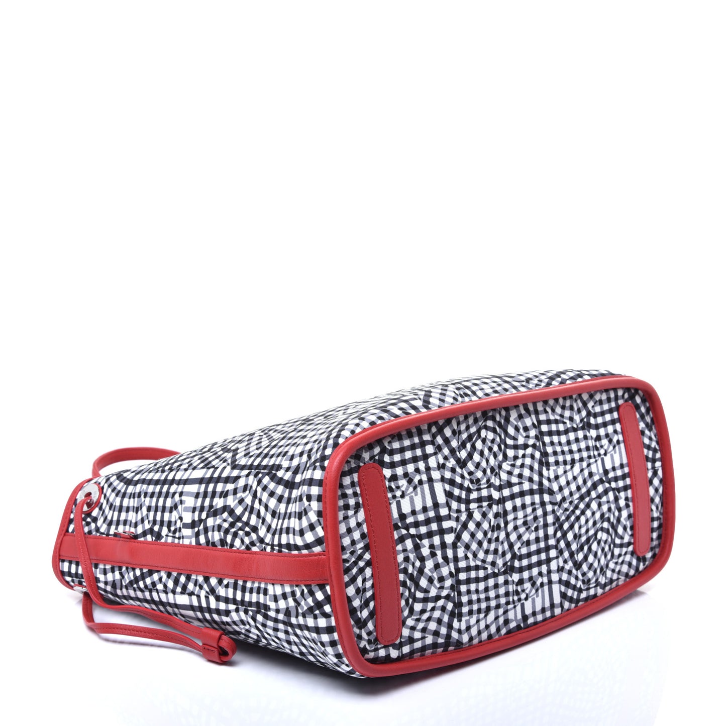 Visetos Medium Liz Reversible Shopper Tote Black Red