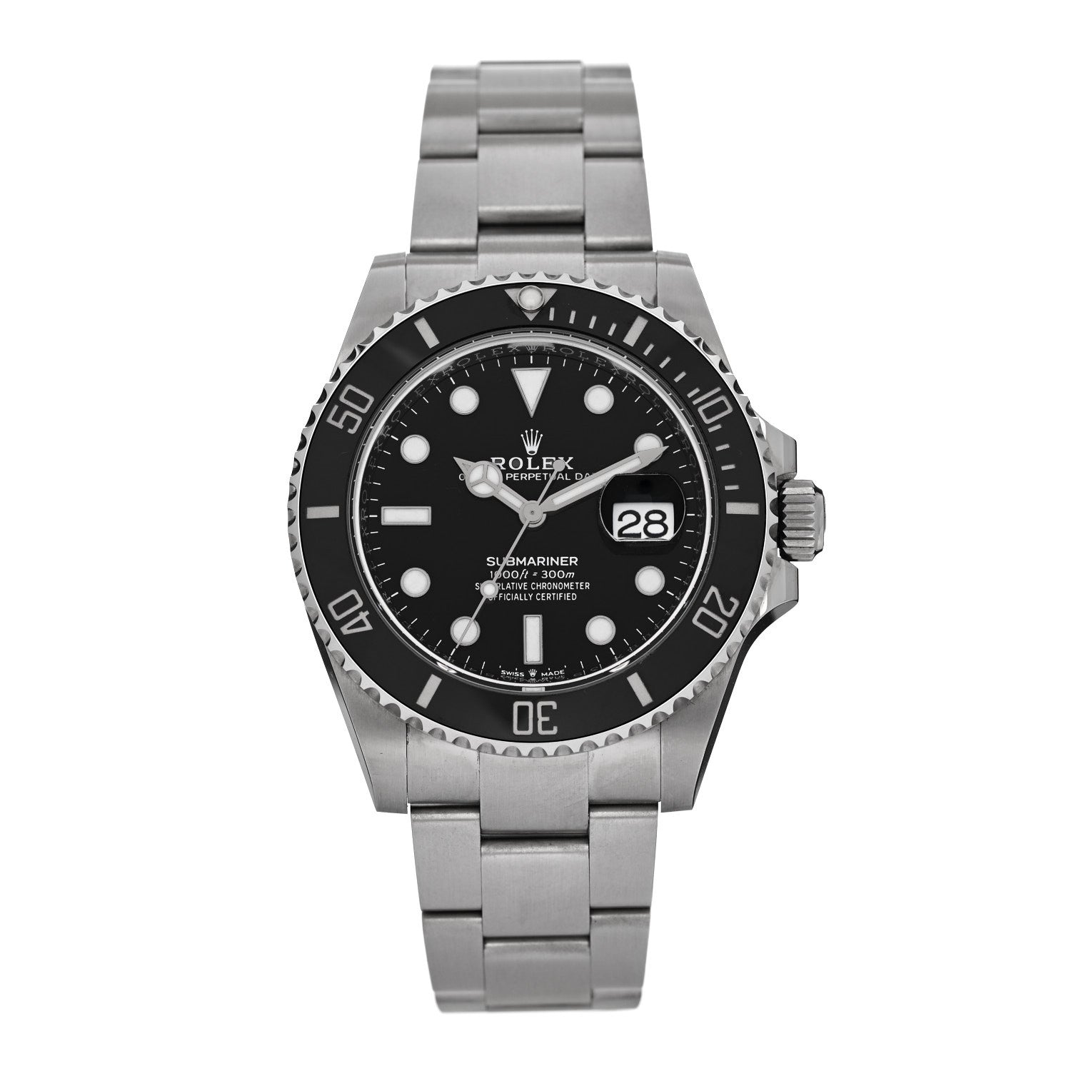 Rolex Stainless Steel 41mm Oyster Perpetual Submariner Date Watch