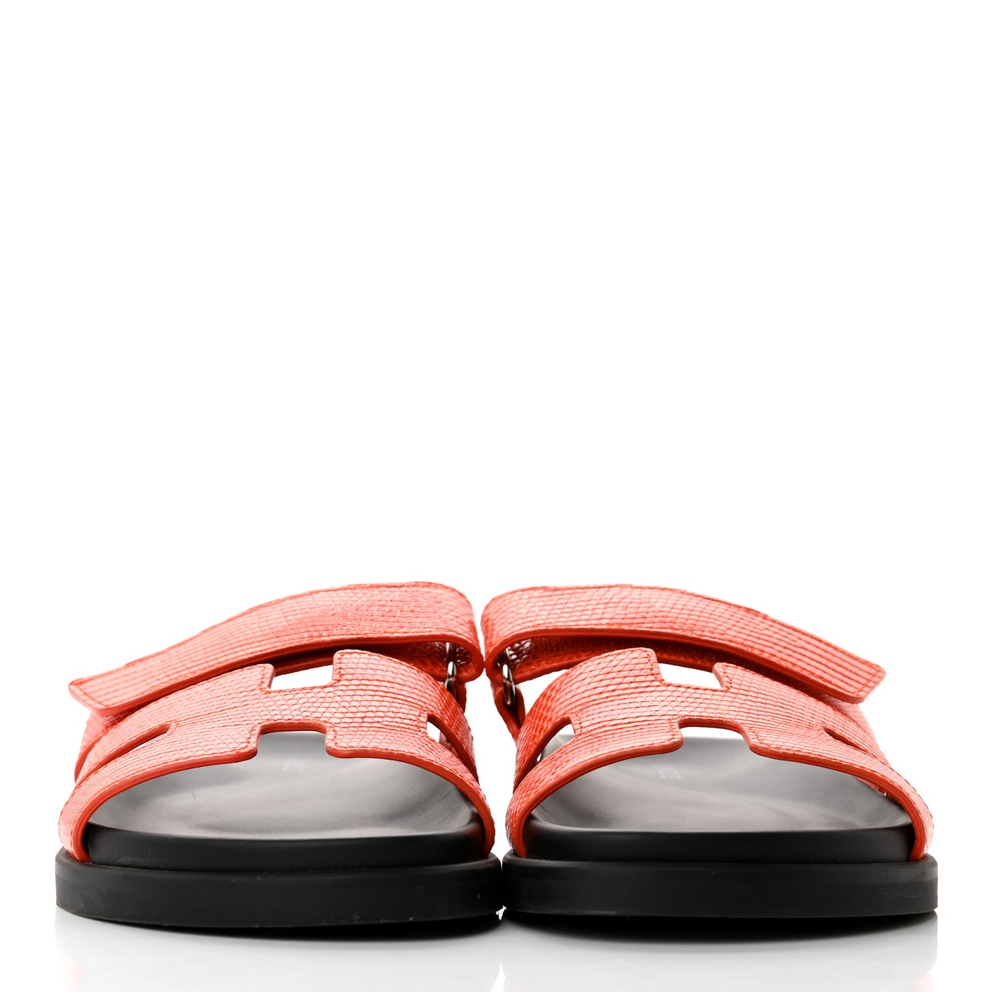 Lizard Womens Chypre Sandals 36 Orange Synthetique